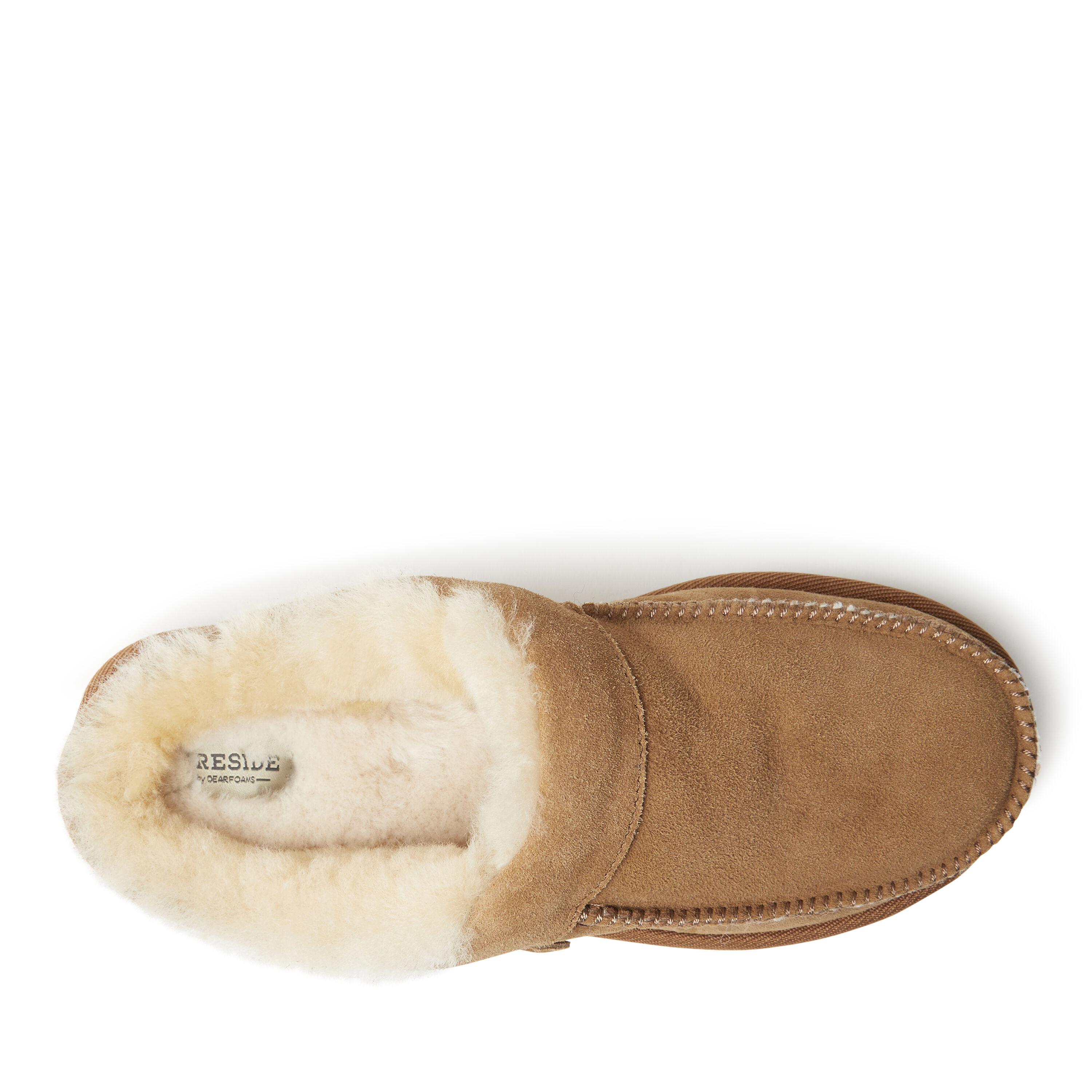 Men's Griffith Genuine Shearling Moc Toe Clog Slipper