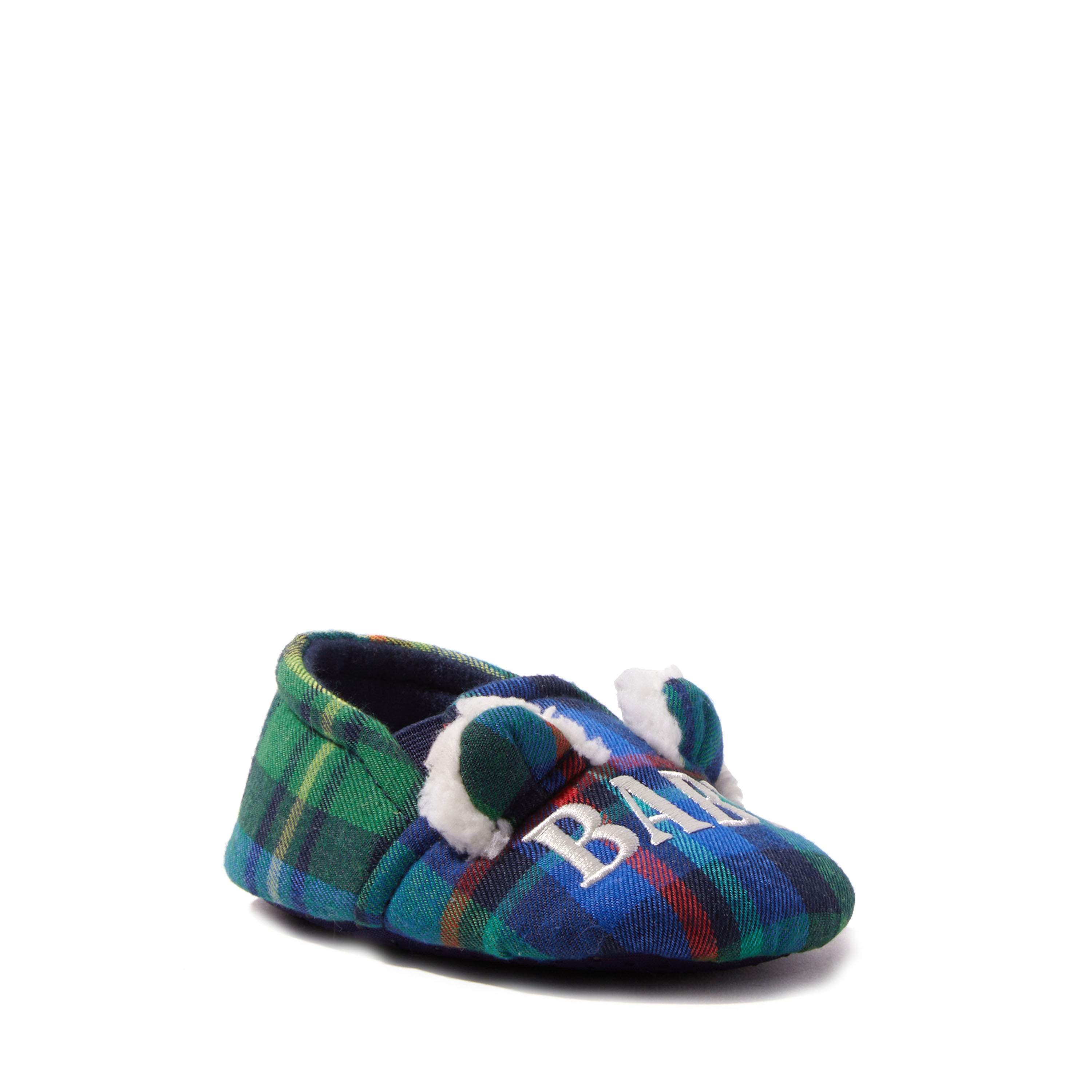 Baby Bear Plaid Closed Back