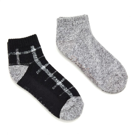 Women's Grid 2 Pack Lounge Socks
