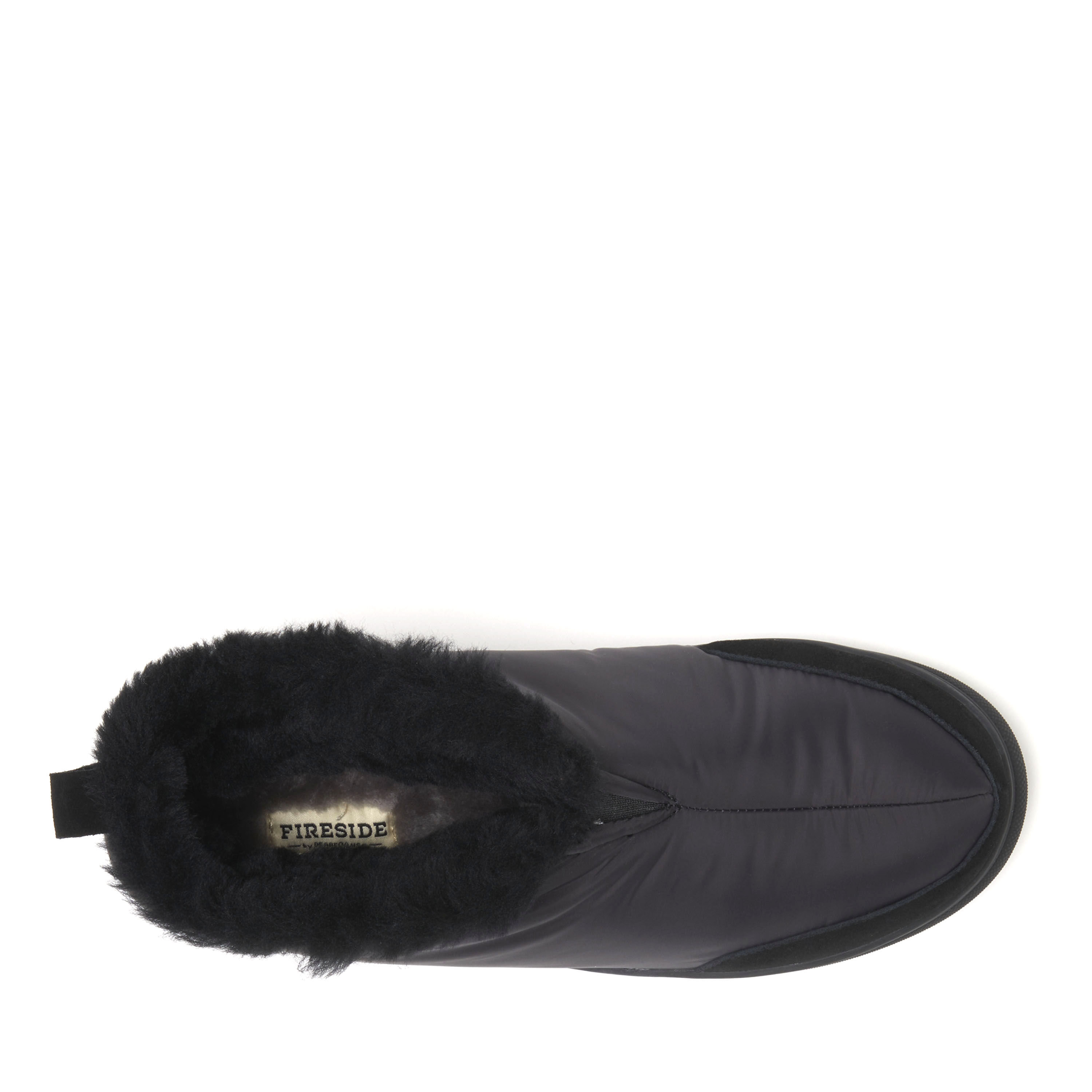 Men's Fireside by Dearfoams Shearling Warm Up Bootie