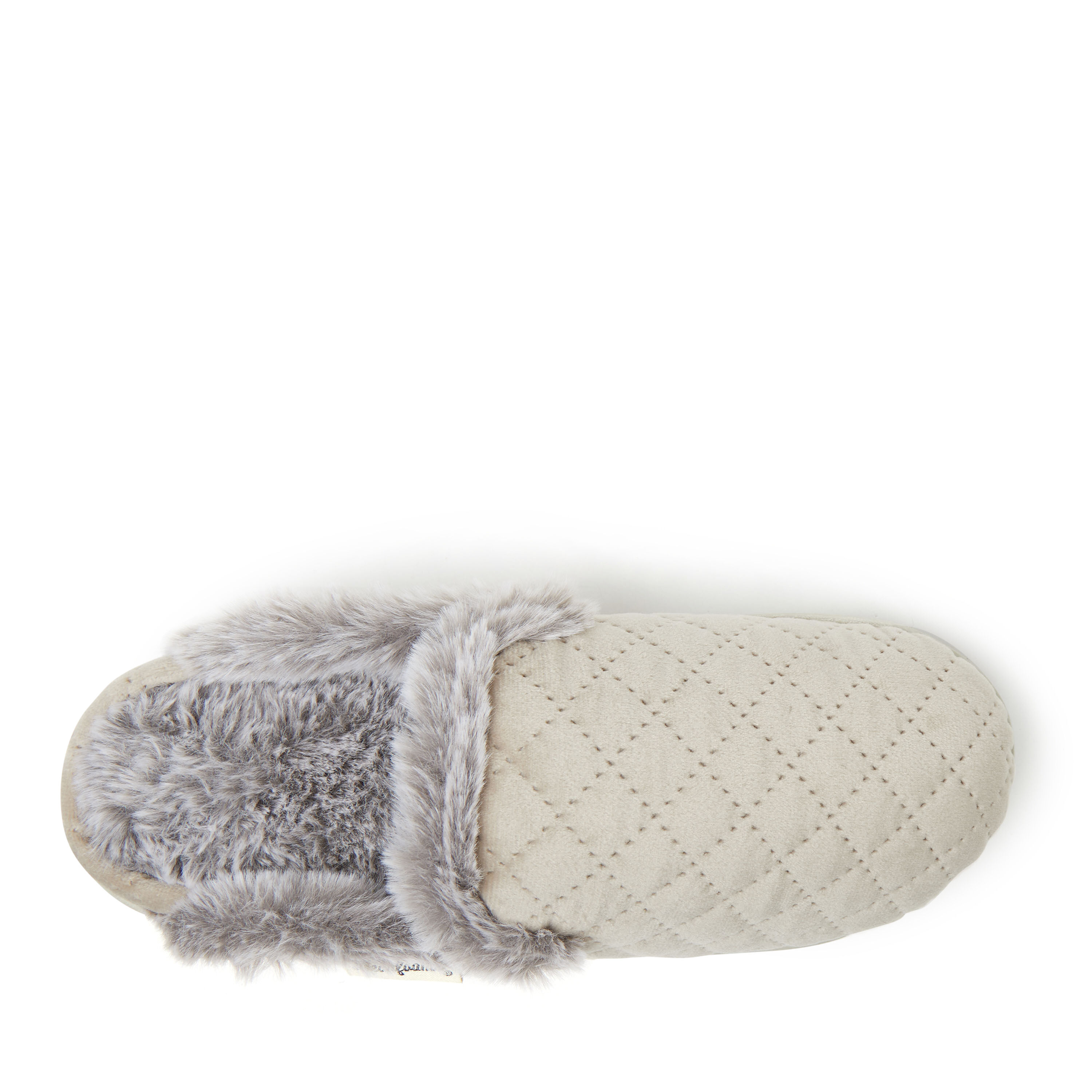 Women's Erin Quilted Velour Scuff Slipper