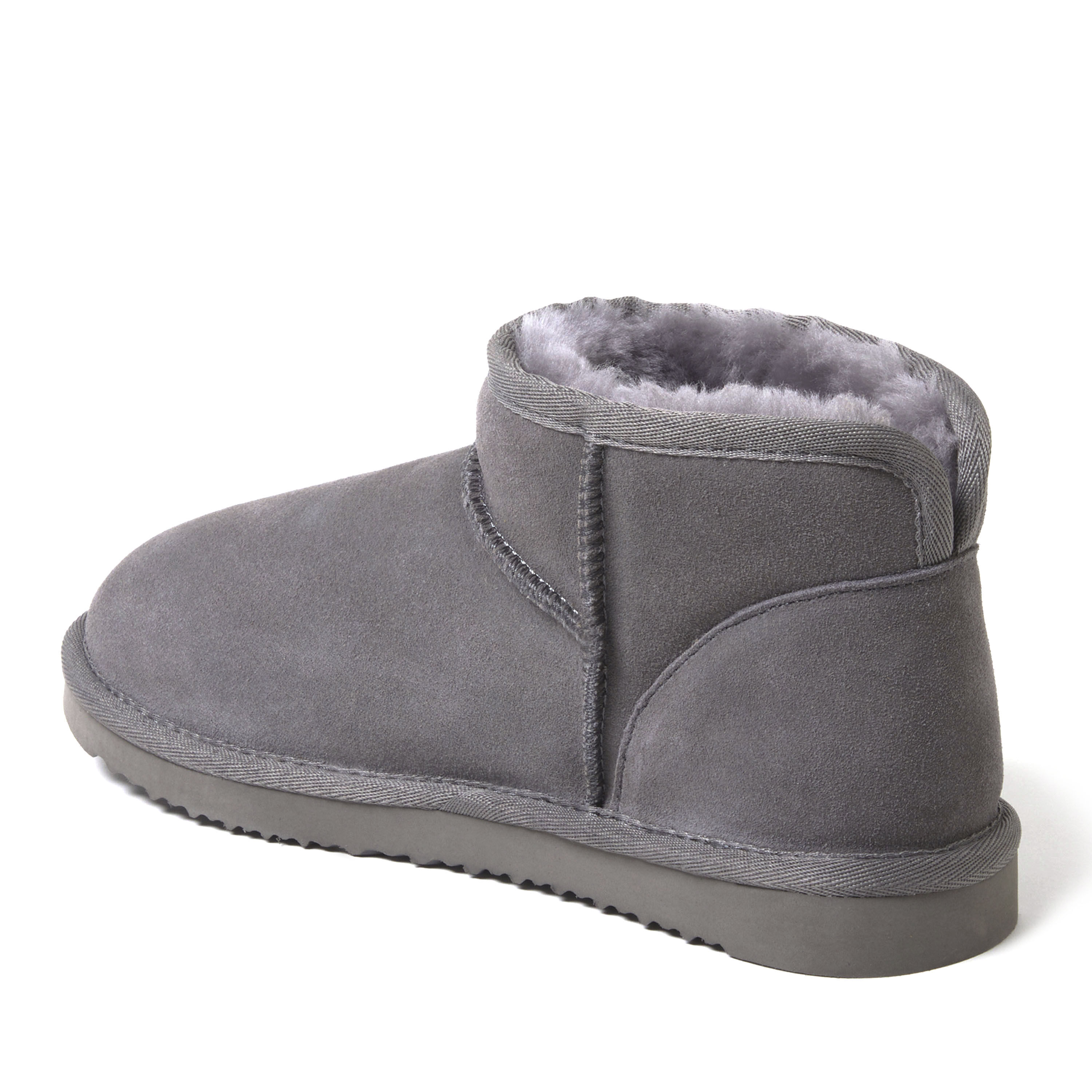 Women's Fireside by Dearfoams Riverland Genuine Shearling Micro Bootie