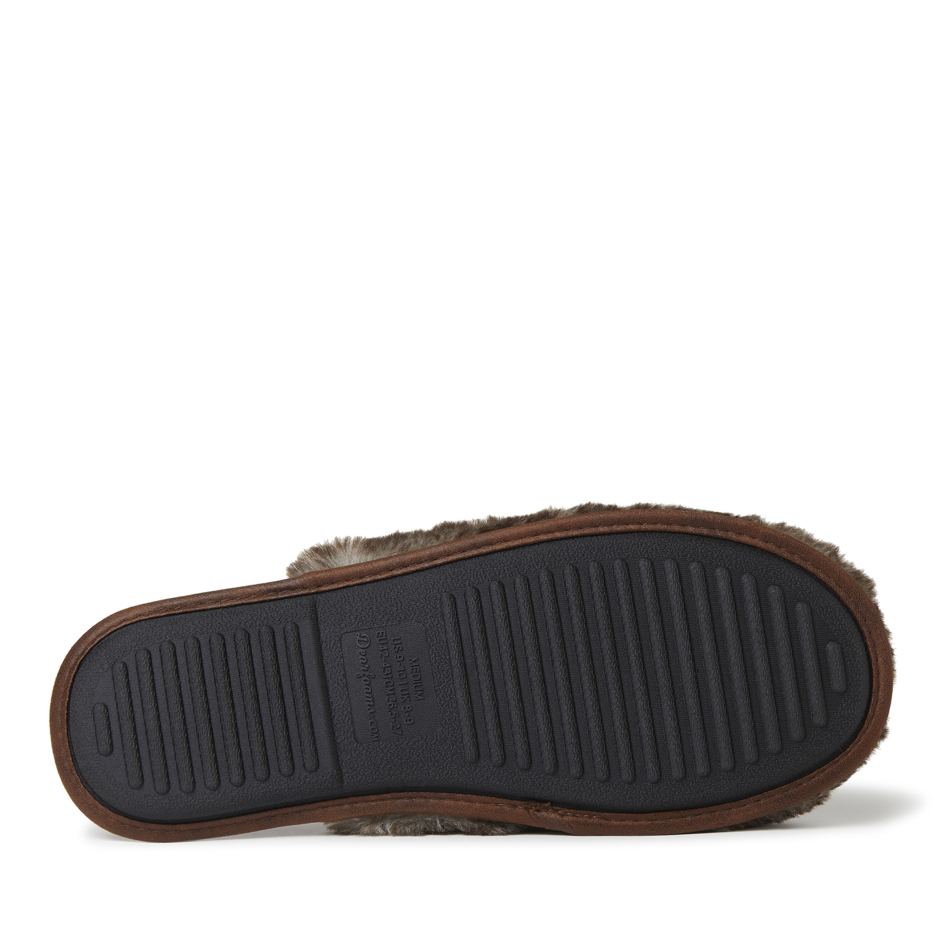 Men's Furry Uncle or Big Bro Bear Scuff Slipper
