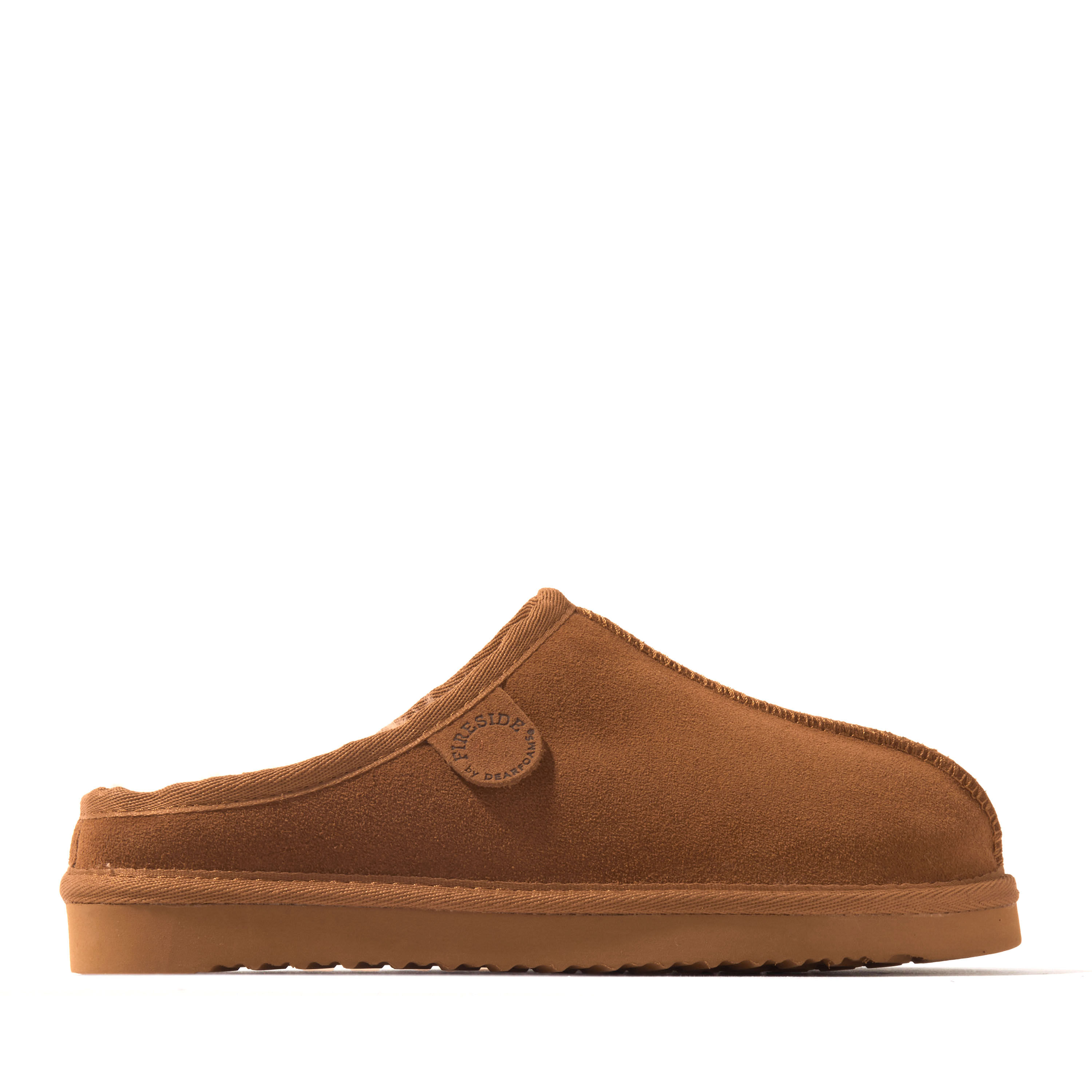 Women's Fireside by Dearfoams Greta Genuine Shearling Clog