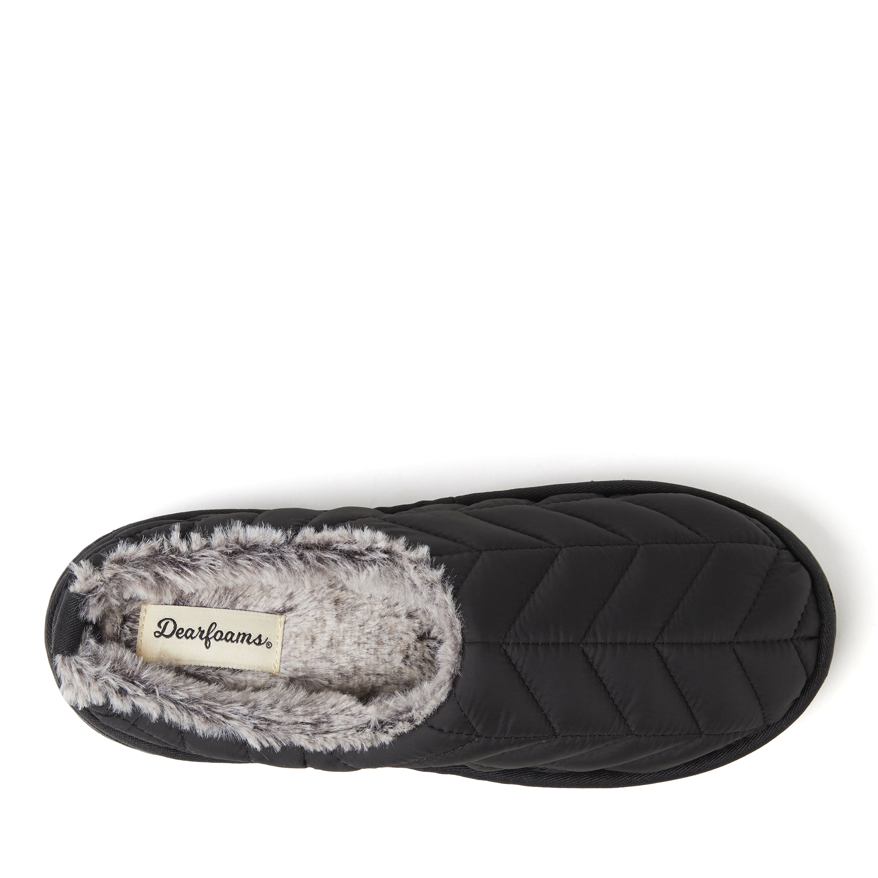 Women's Cora Quilted Nylon Clog Slipper