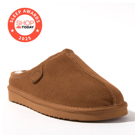 Women's Fireside by Dearfoams Greta Genuine Shearling Clog