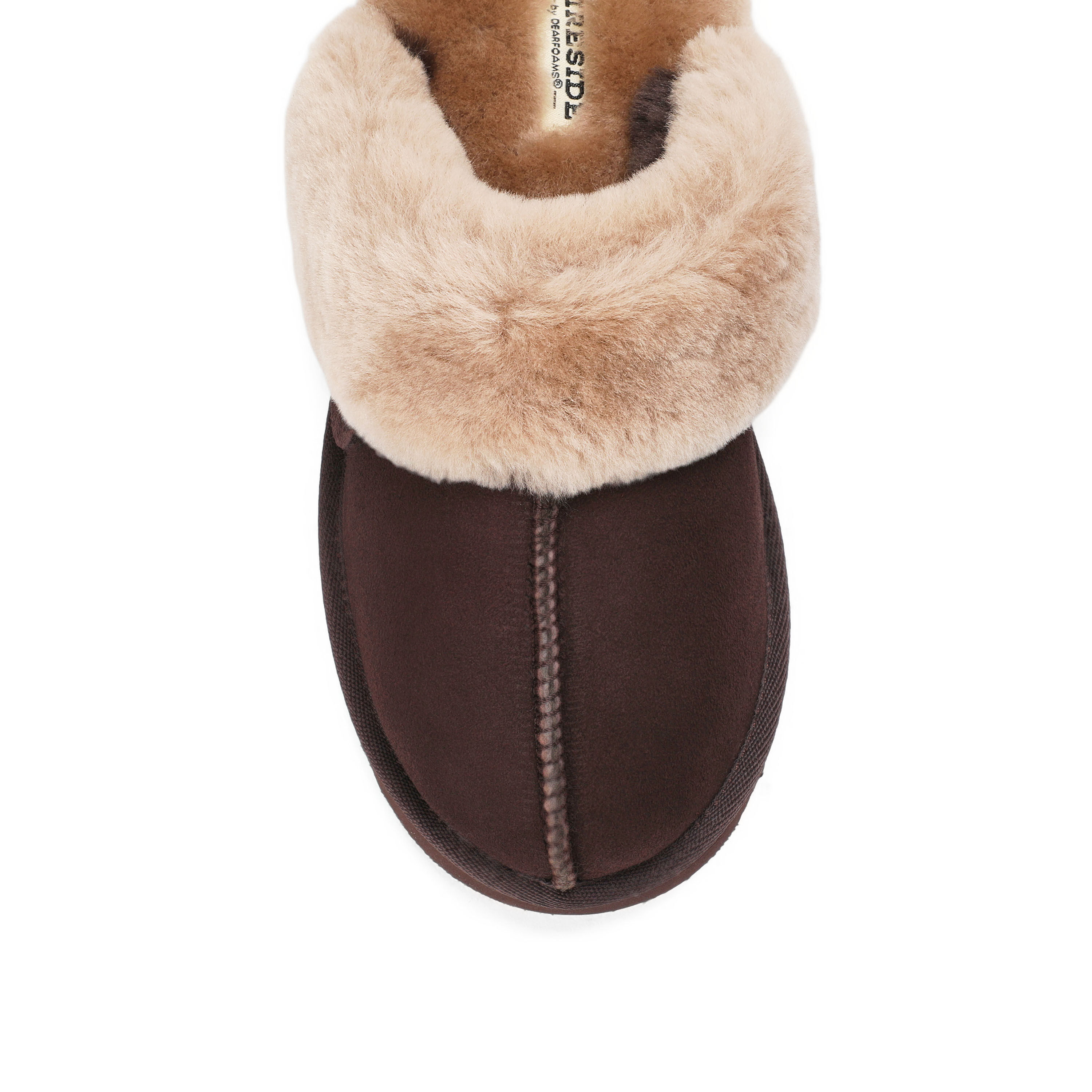 Women's Fireside by Dearfoams Sydney Genuine Shearling Scuff Slipper