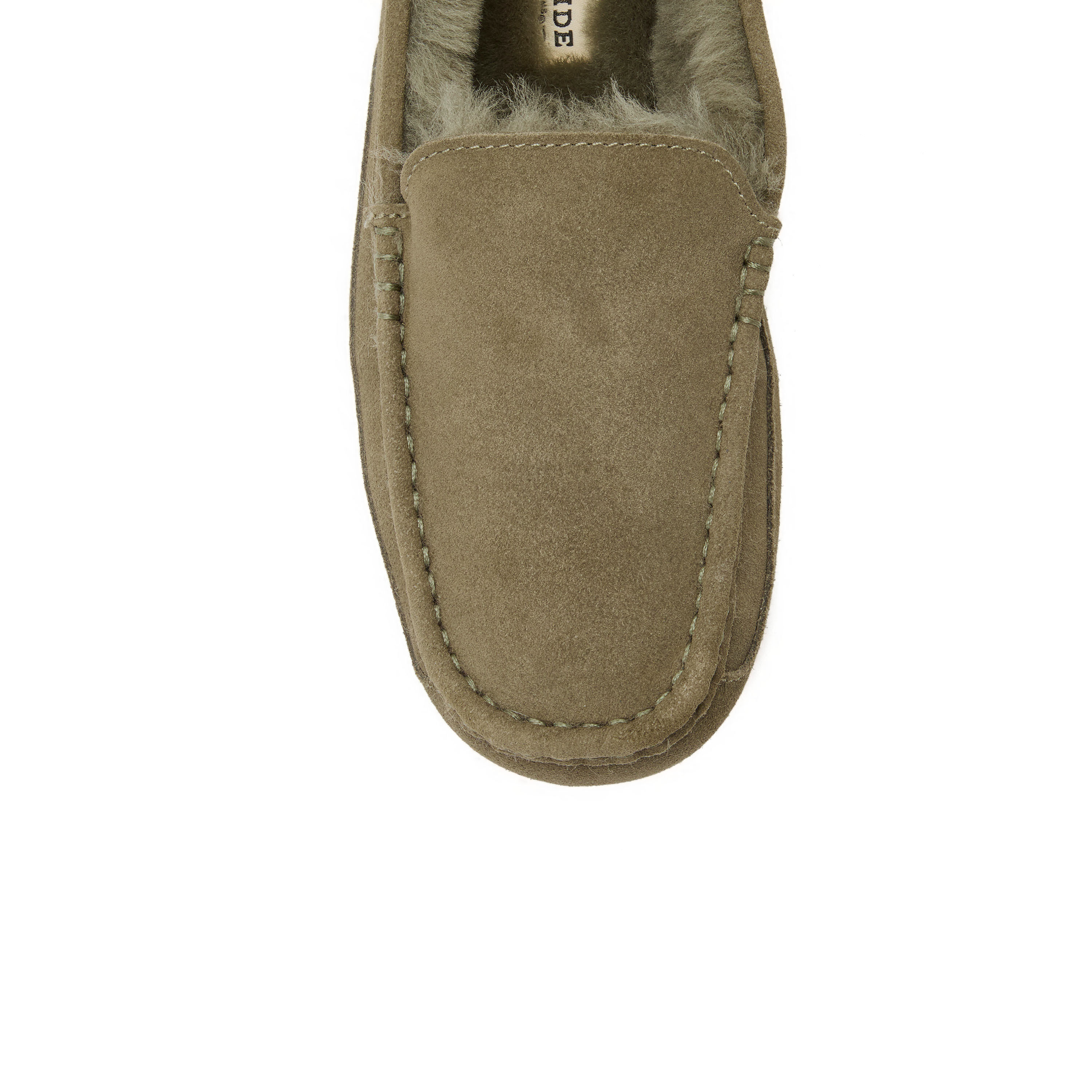Men's Fireside by Dearfoams Melbourne Genuine Shearling Moccasin Slipper