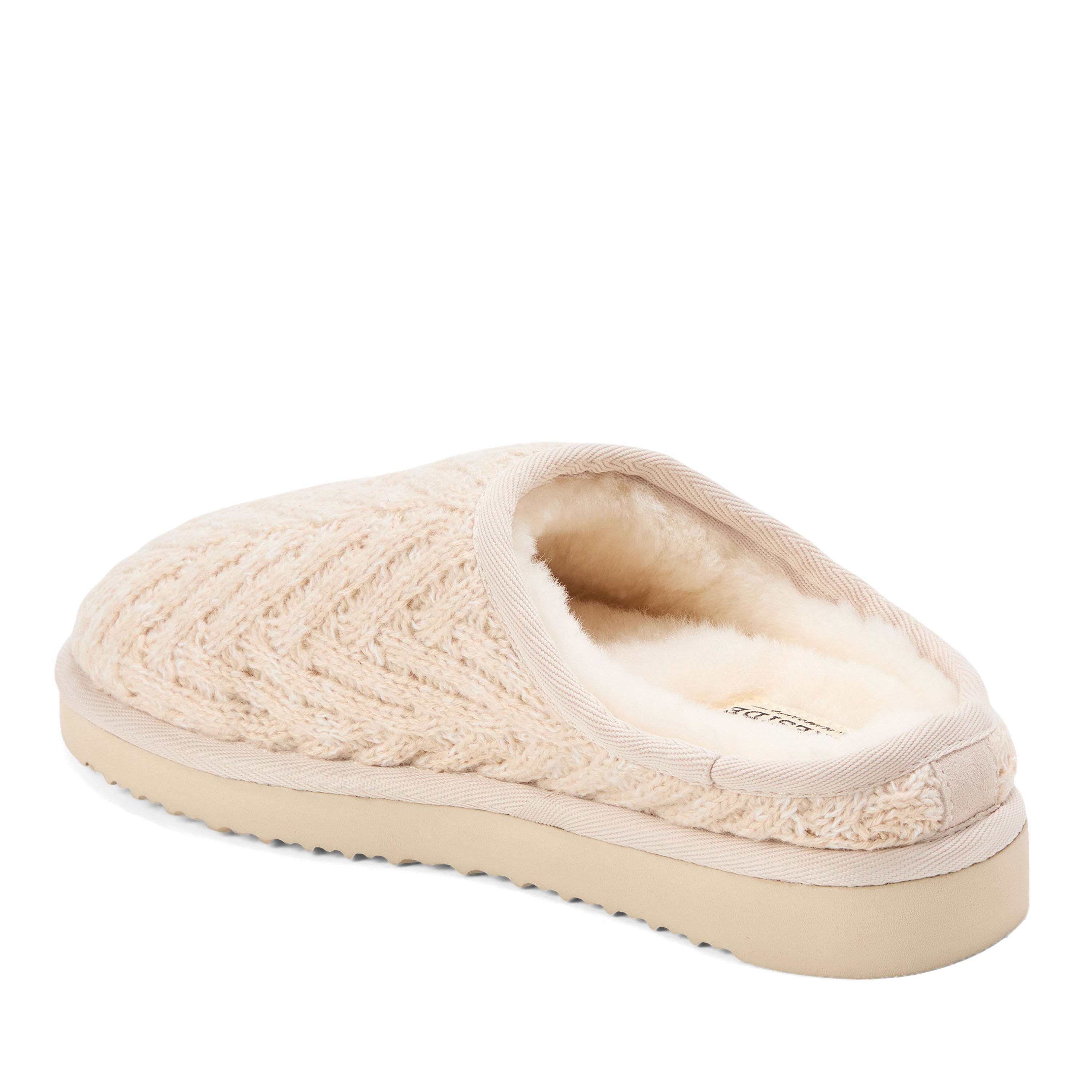 Women's Fireside by Dearfoams Greta Knit Shearling