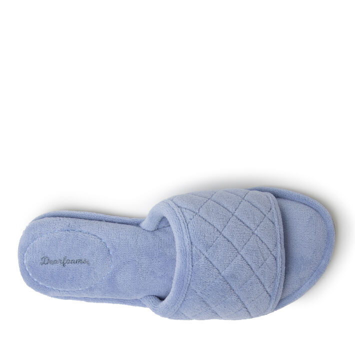 Dearfoam open toe slippers online