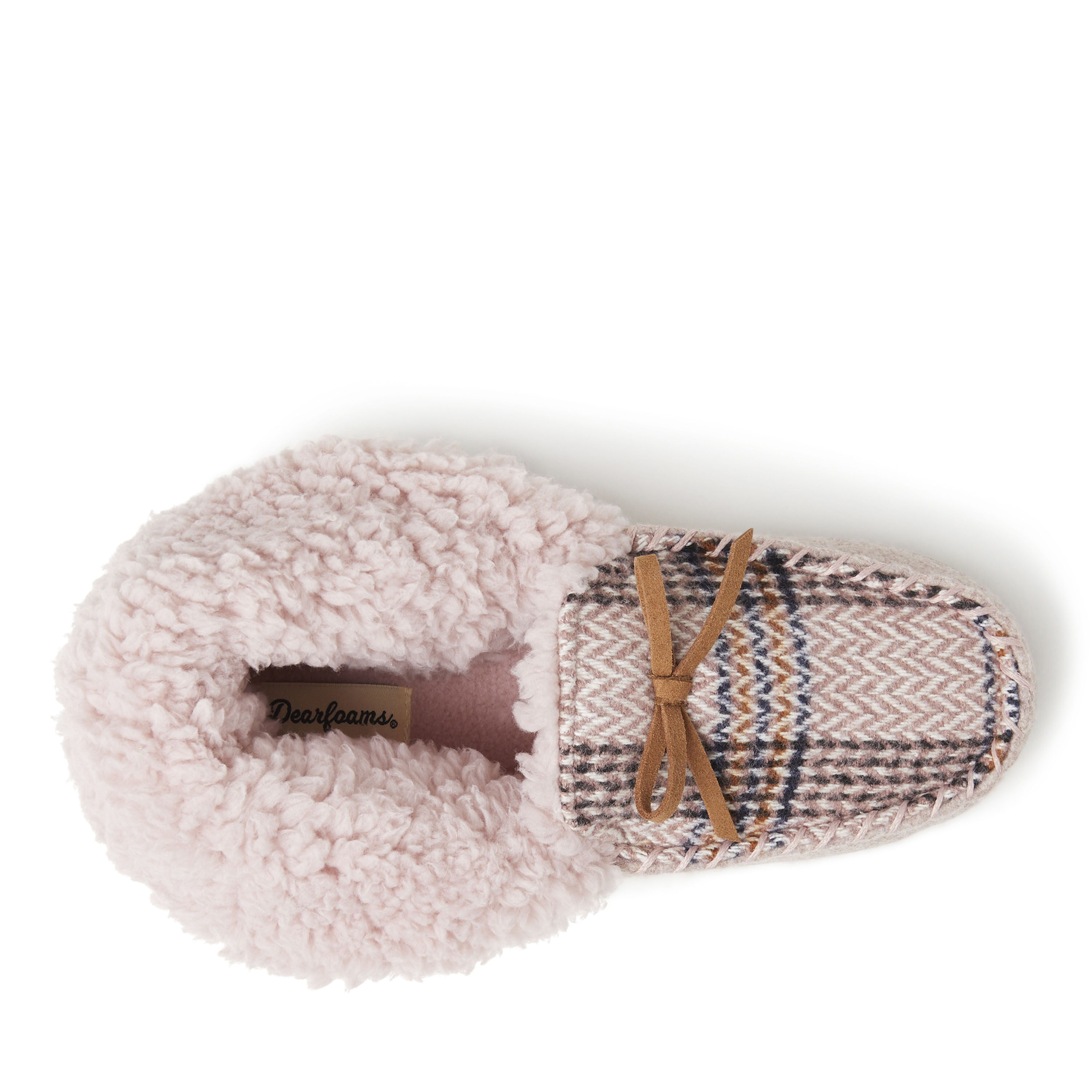 Women's Marley Blanket Plaid Foldover Moccasin Slipper