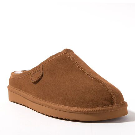 Women's Fireside by Dearfoams Greta Genuine Shearling Clog - Water Resistant