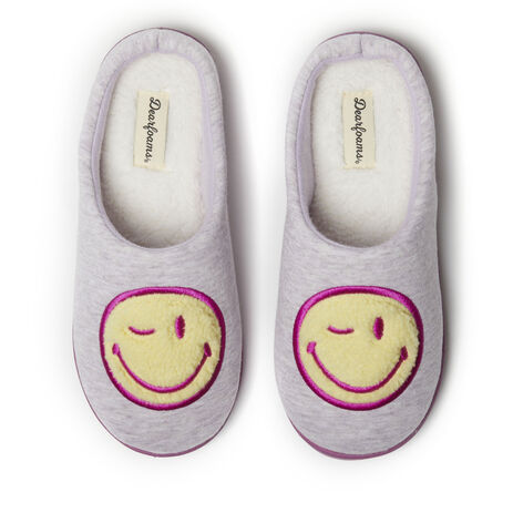 Women's Smile Icon Slippers image number 0