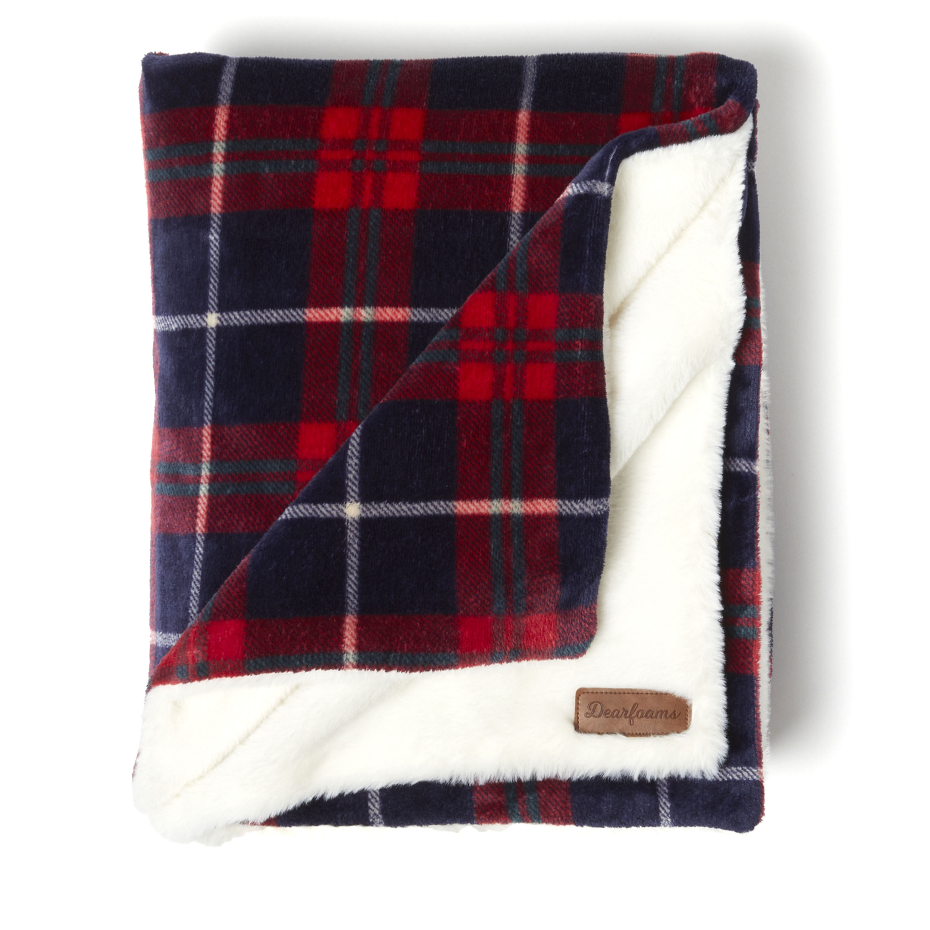 Matching Family Plaid Throw Blanket