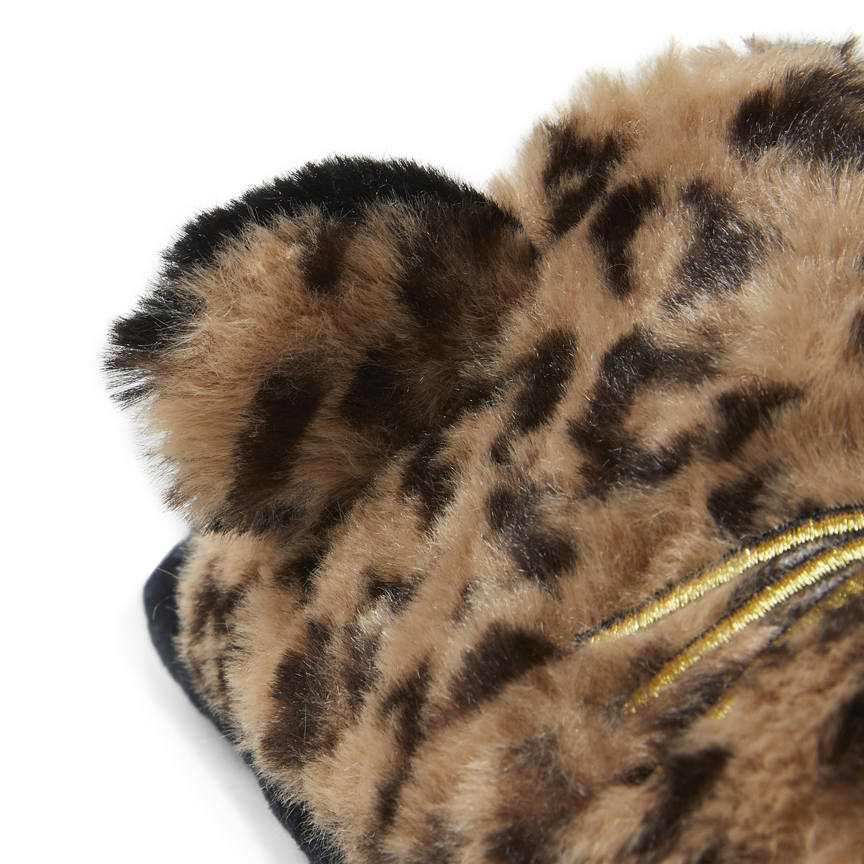 Women's Novelty Scuff Slipper with Eye Mask