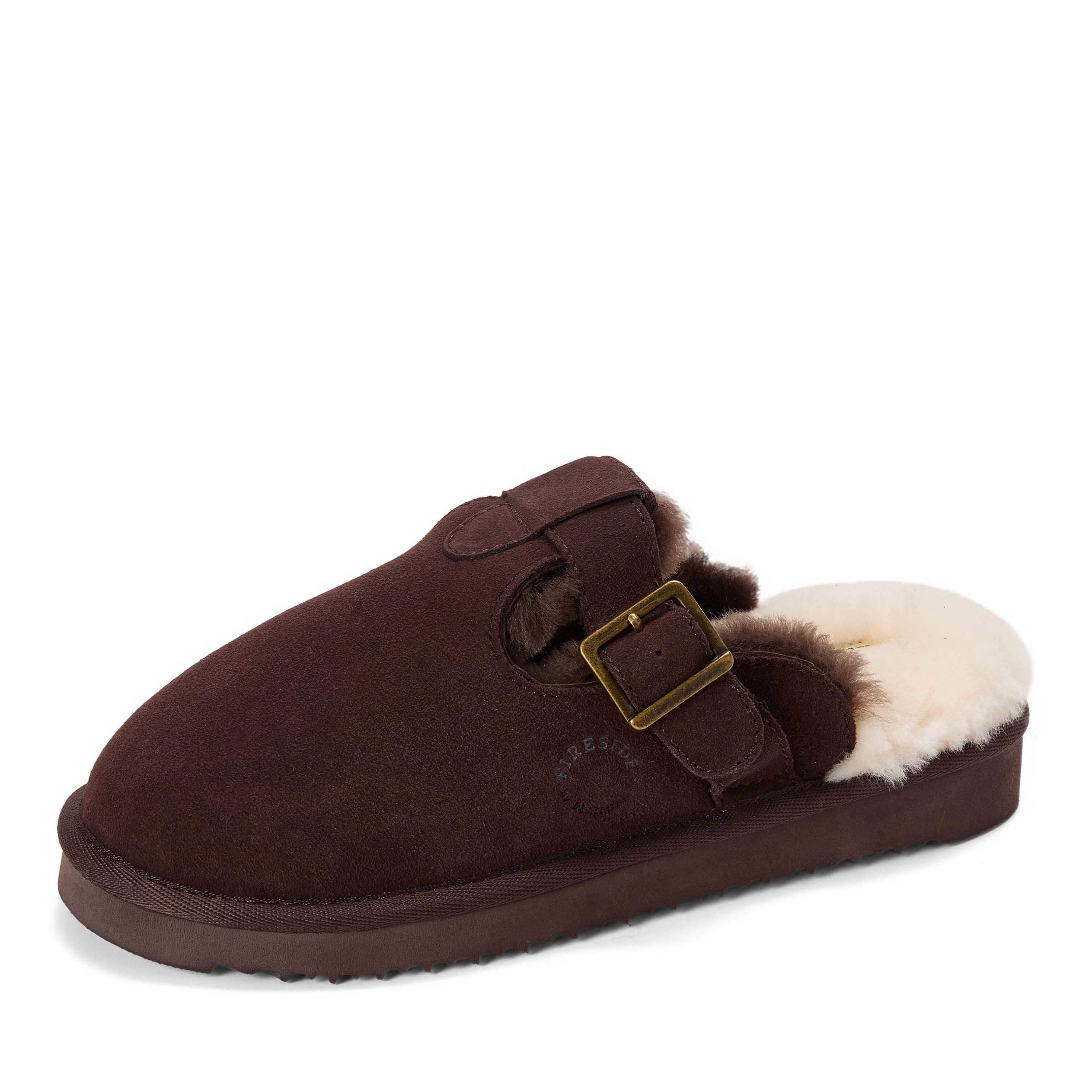 Women's Fireside by Dearfoams Maitland Genuine Shearling Scuff