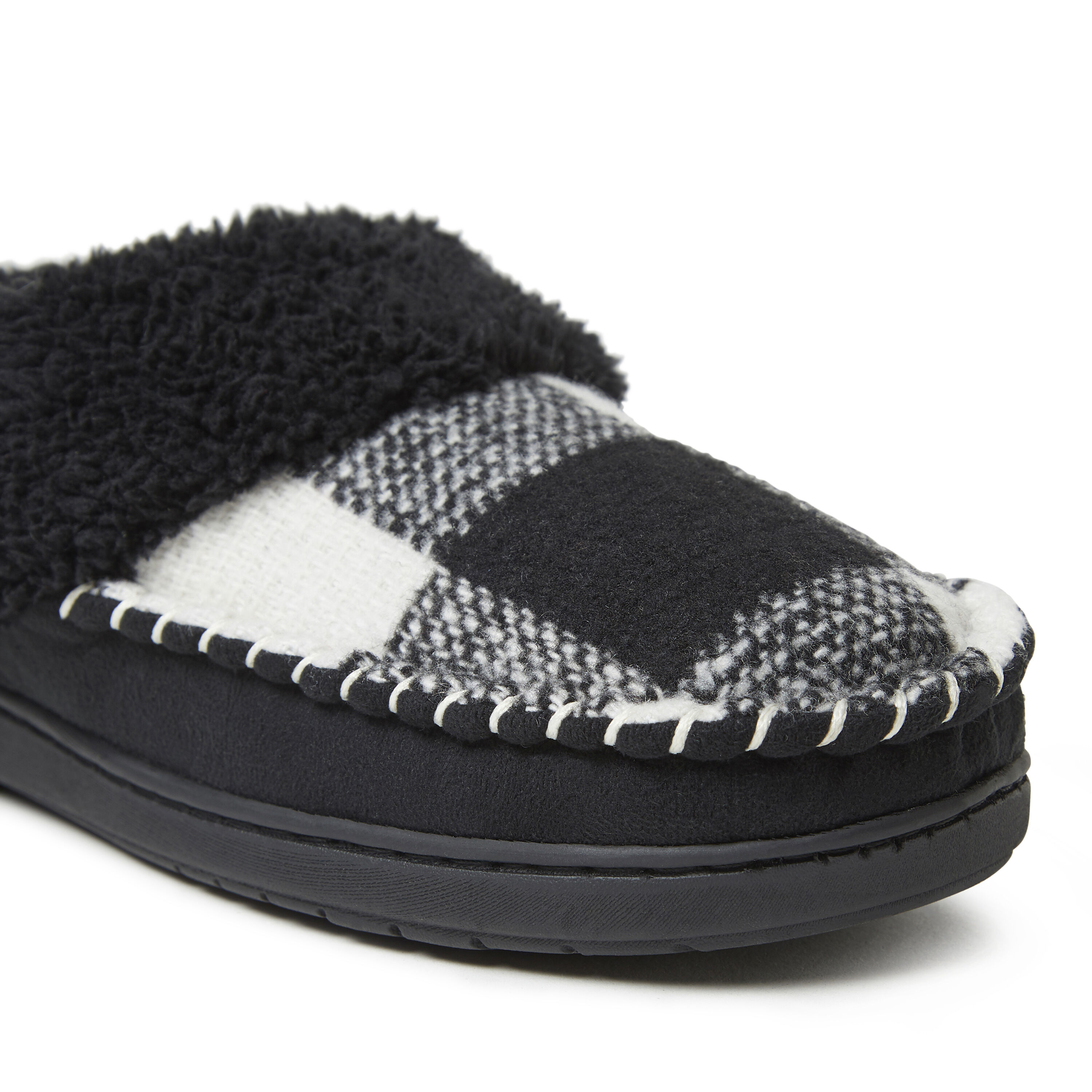 Women's Plaid Clog Slipper