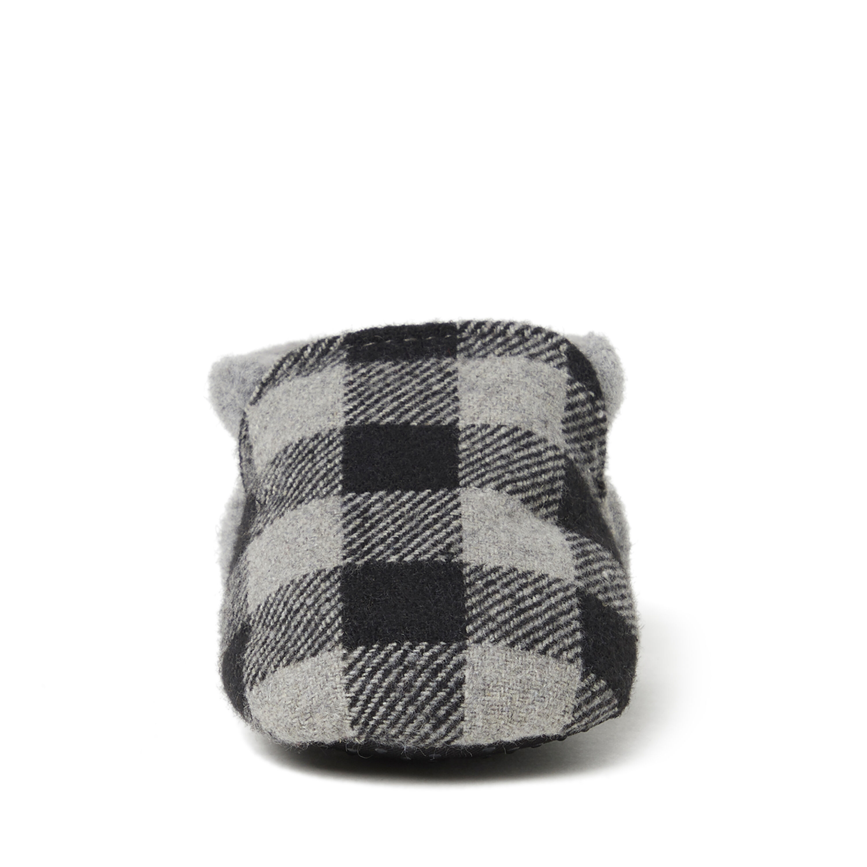 Baby Emerson Woven Plaid Closed Back Slipper