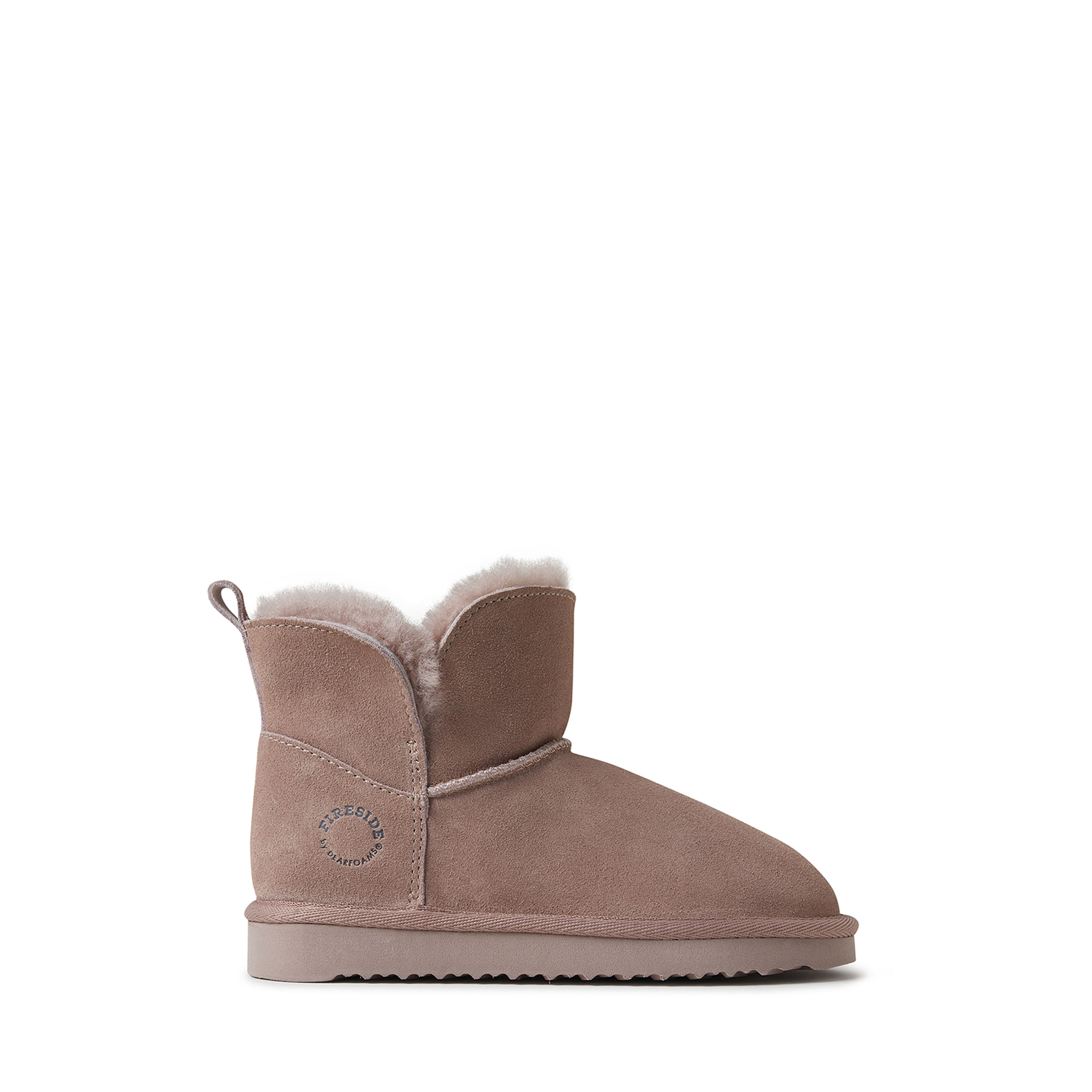 Kid's Fireside by Dearfoams Bunbury Genuine Shearling Boot