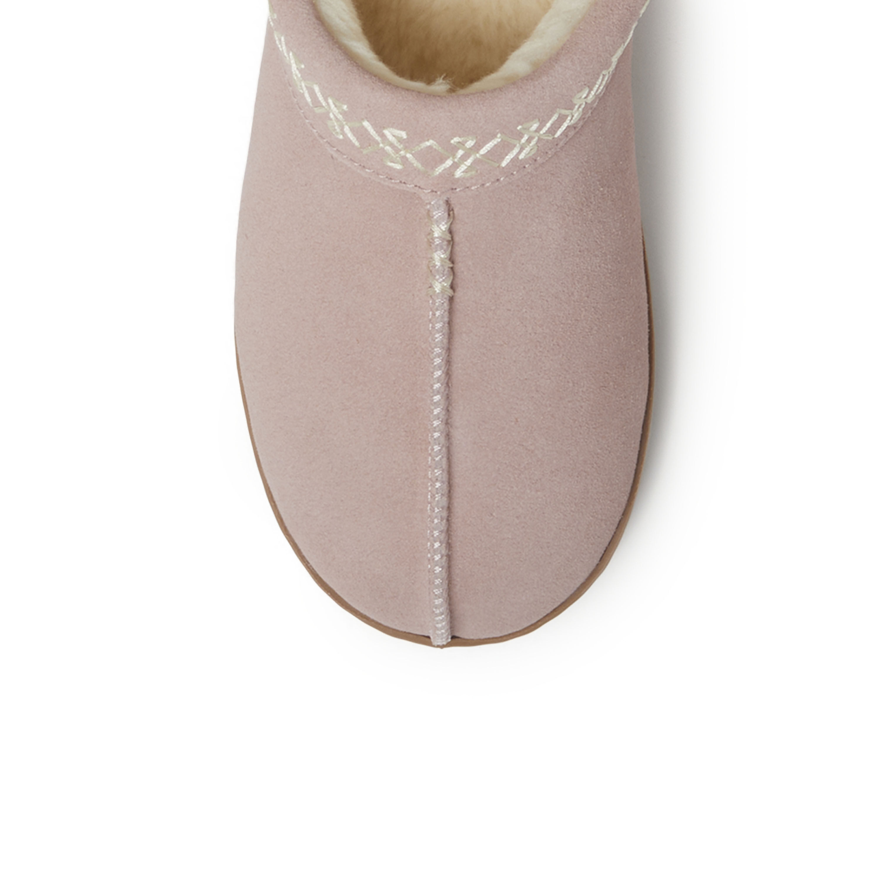 Women's Doreen Genuine Suede Clog with Embroidery