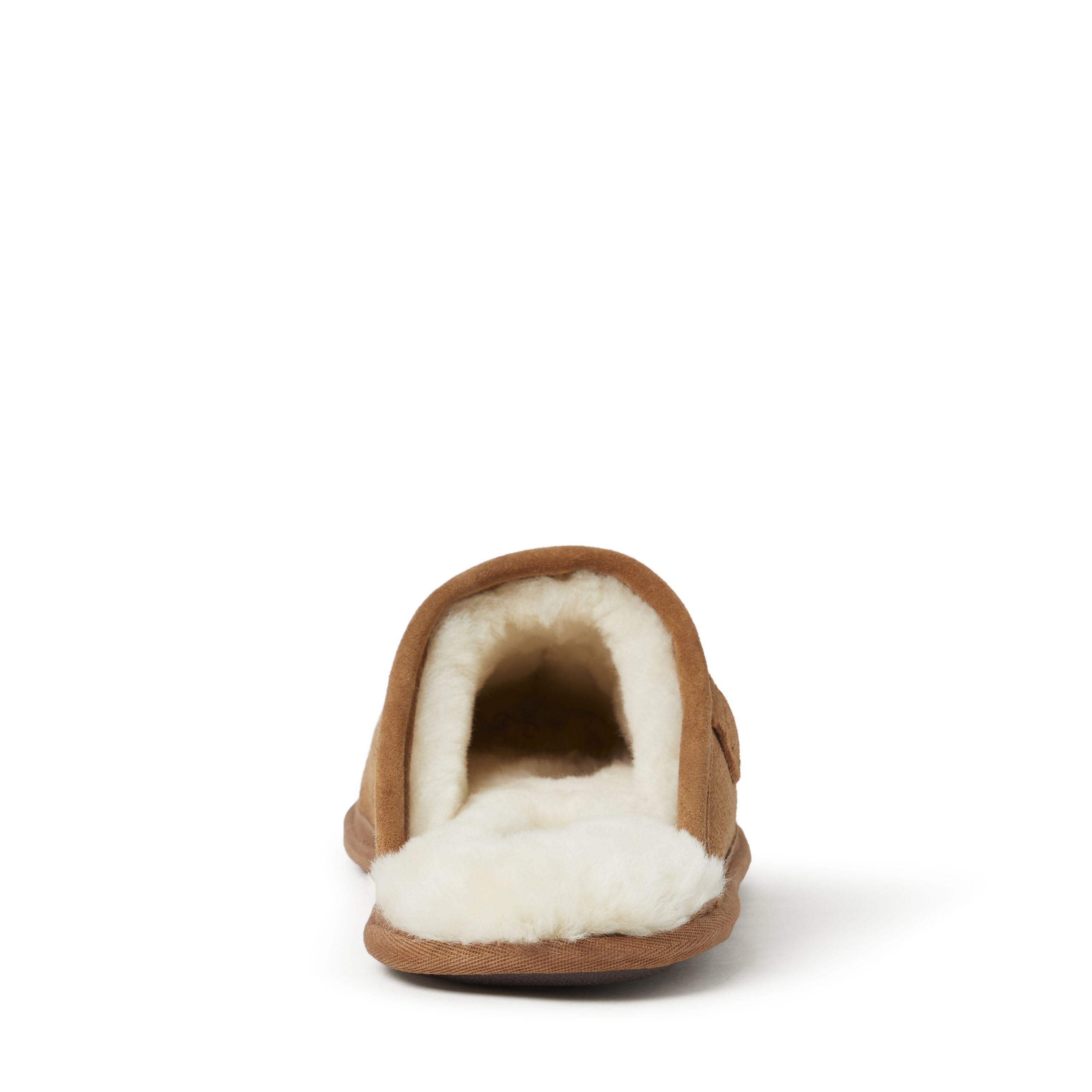 Men's Fireside by Dearfoams Warwick Genuine Shearling Scuff Slipper