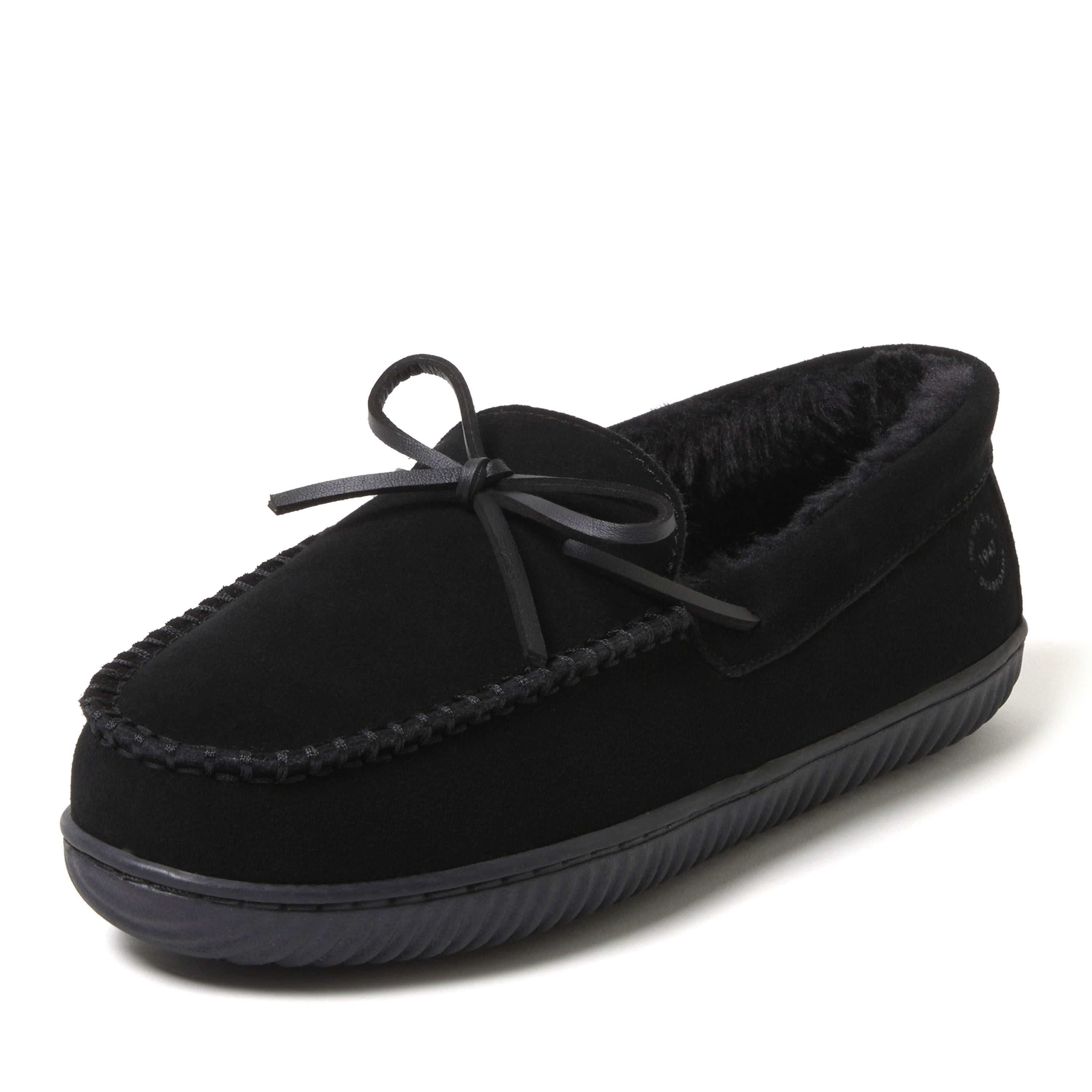 Men's Douglas Genuine Suede Moc With Tie