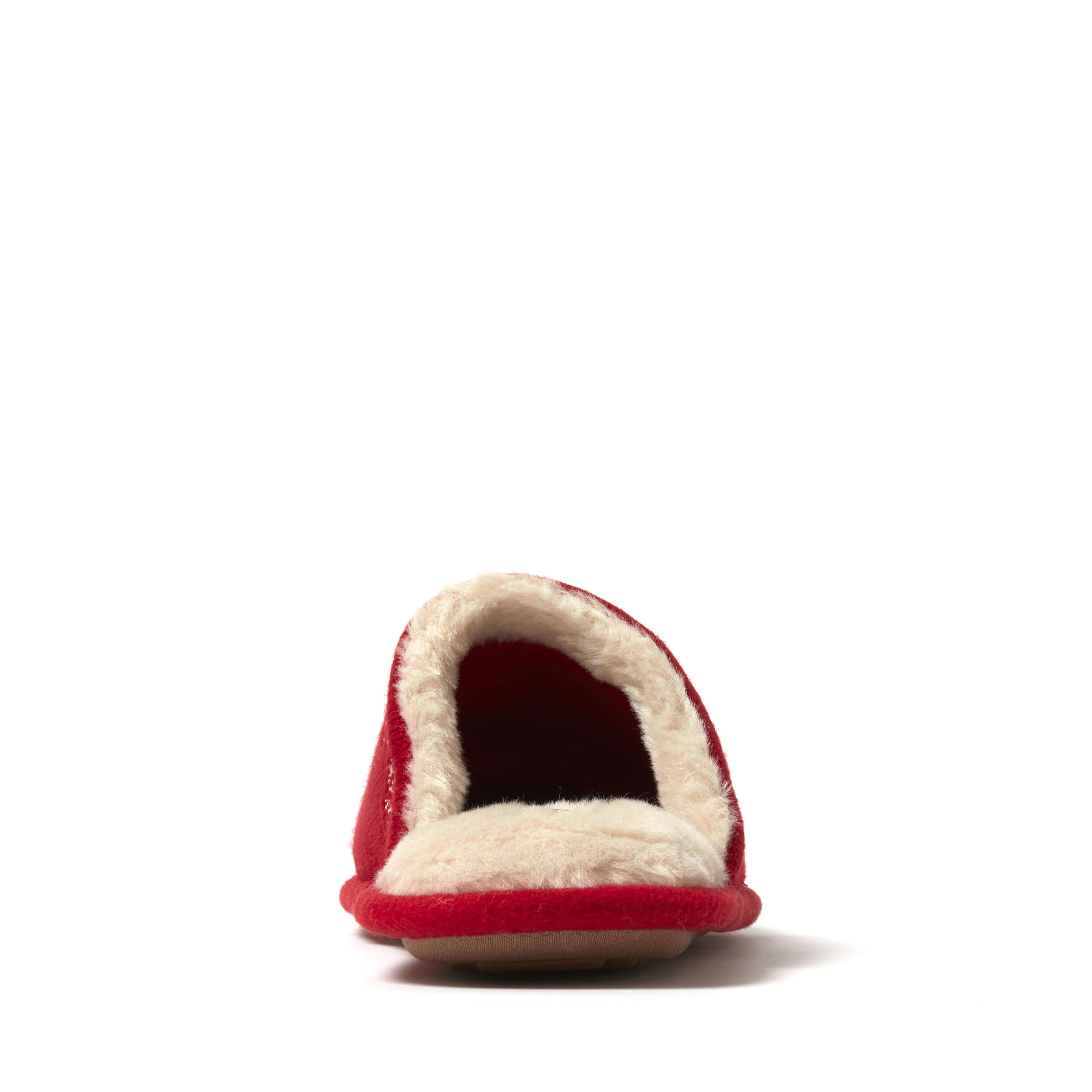 Women's Novelty Knit Scuff With Eyemask