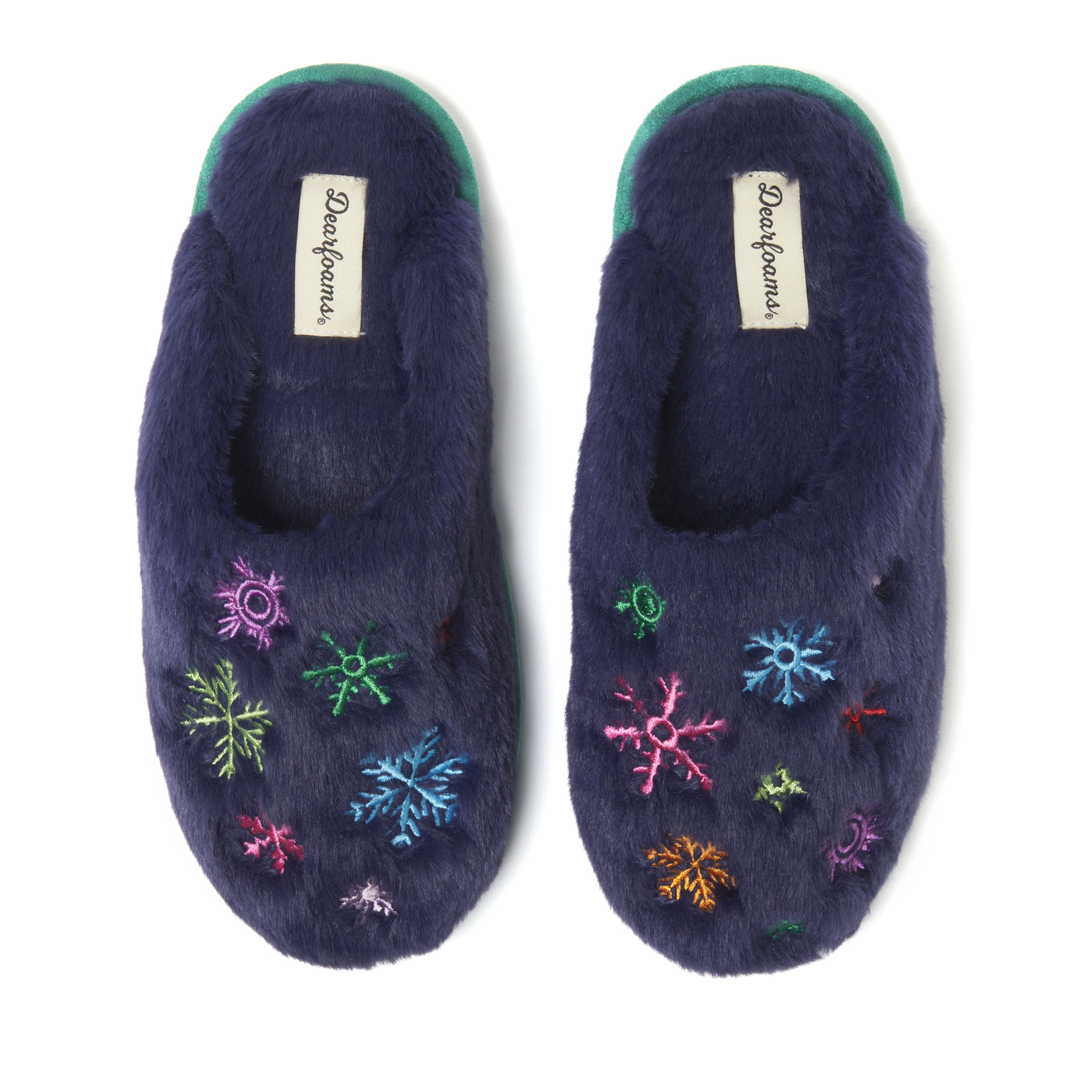 Women's Bailey Holiday Faux Fur Scuff