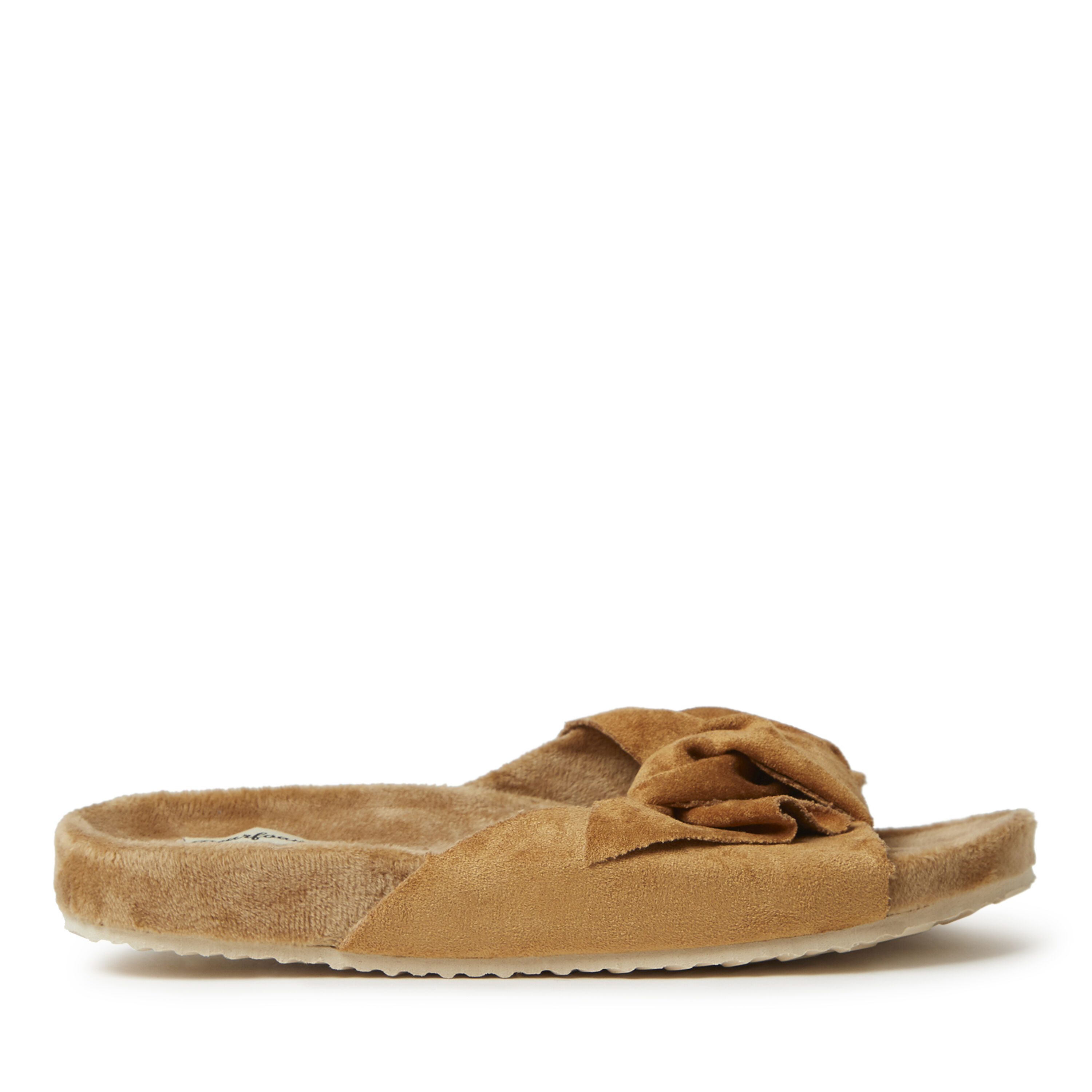 Women's Megan Microsuede Knot Molded Footbed Sandal