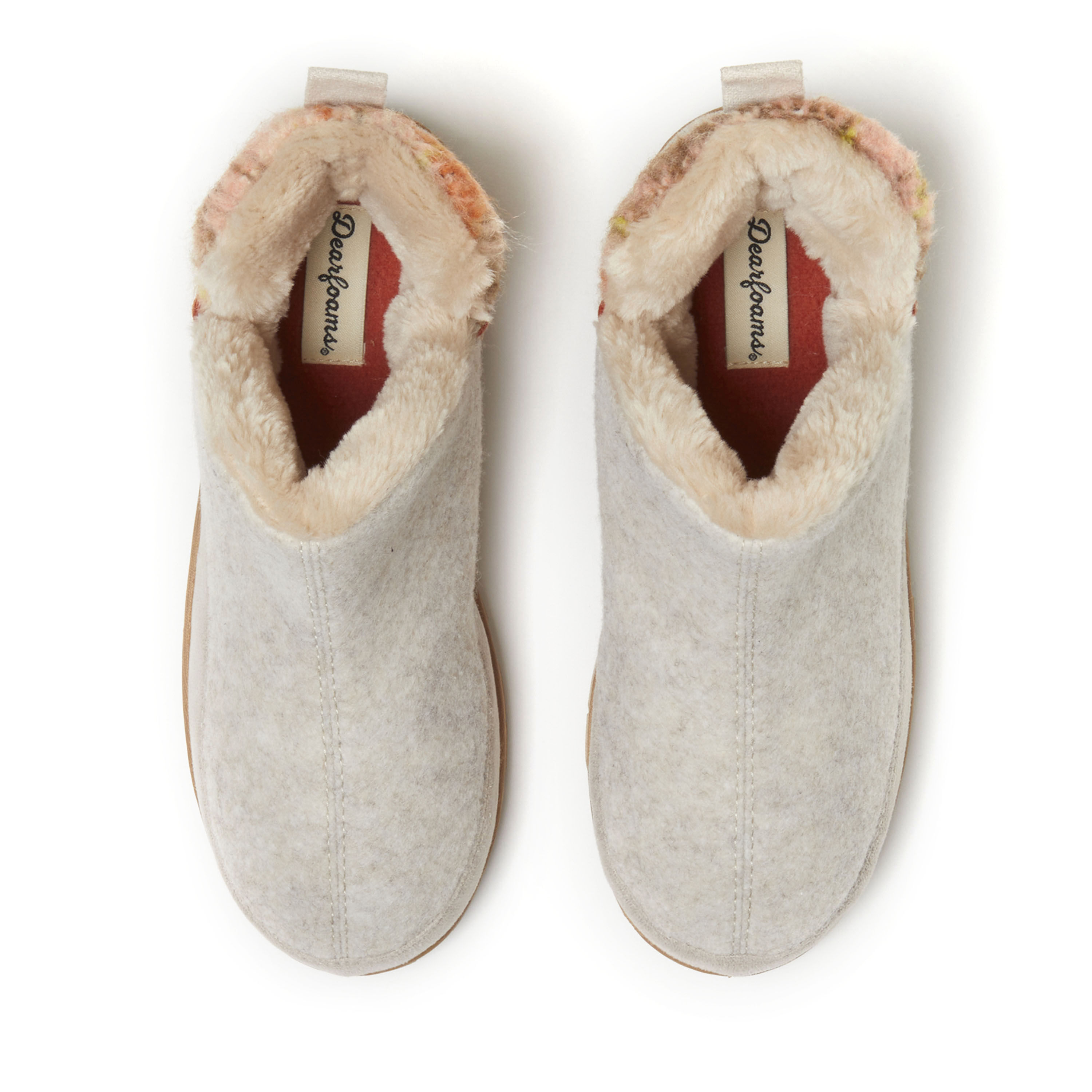 Dearfoam women's slippers booties outlet