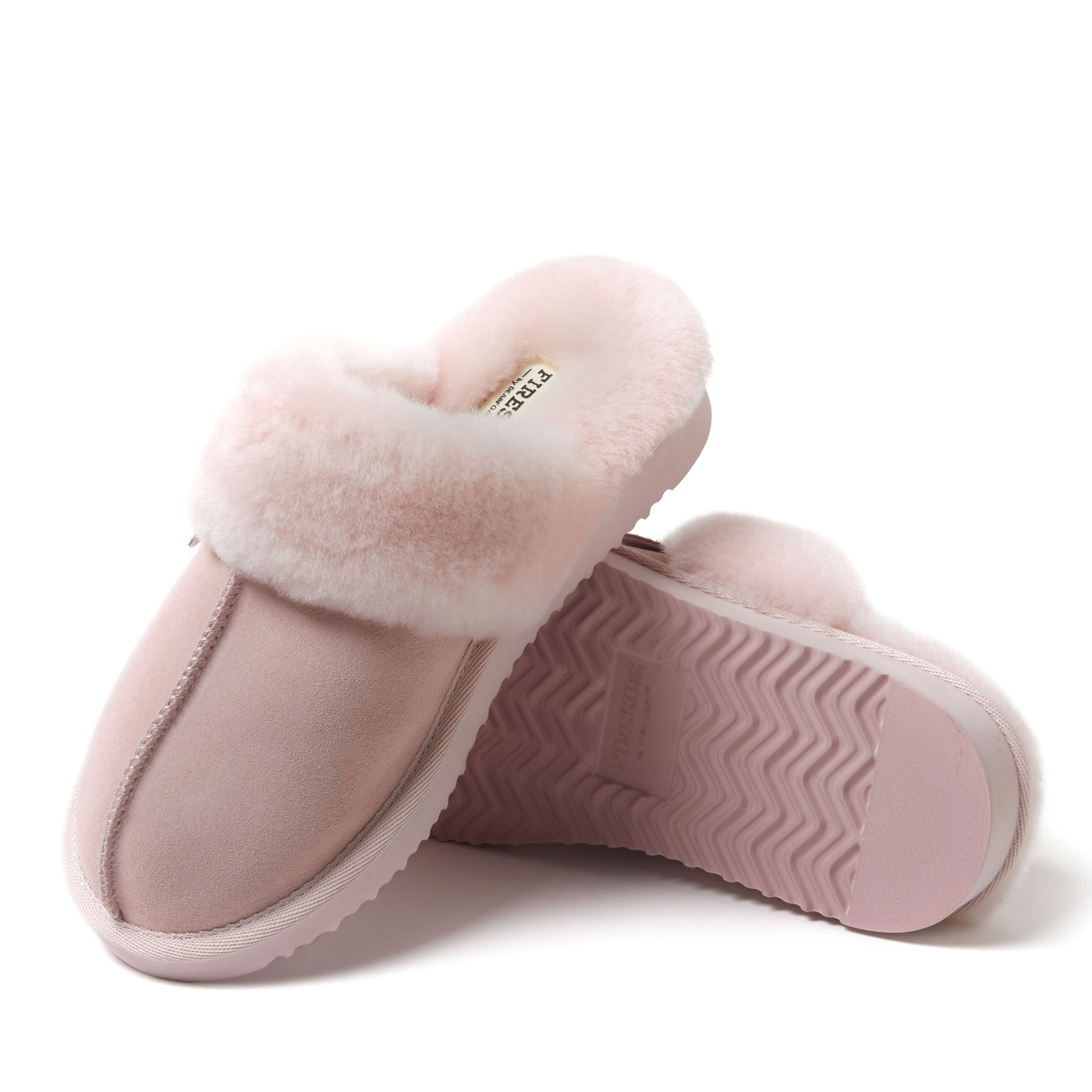 Women's Fireside By Dearfoams Sydney Genuine Shearling Scuff