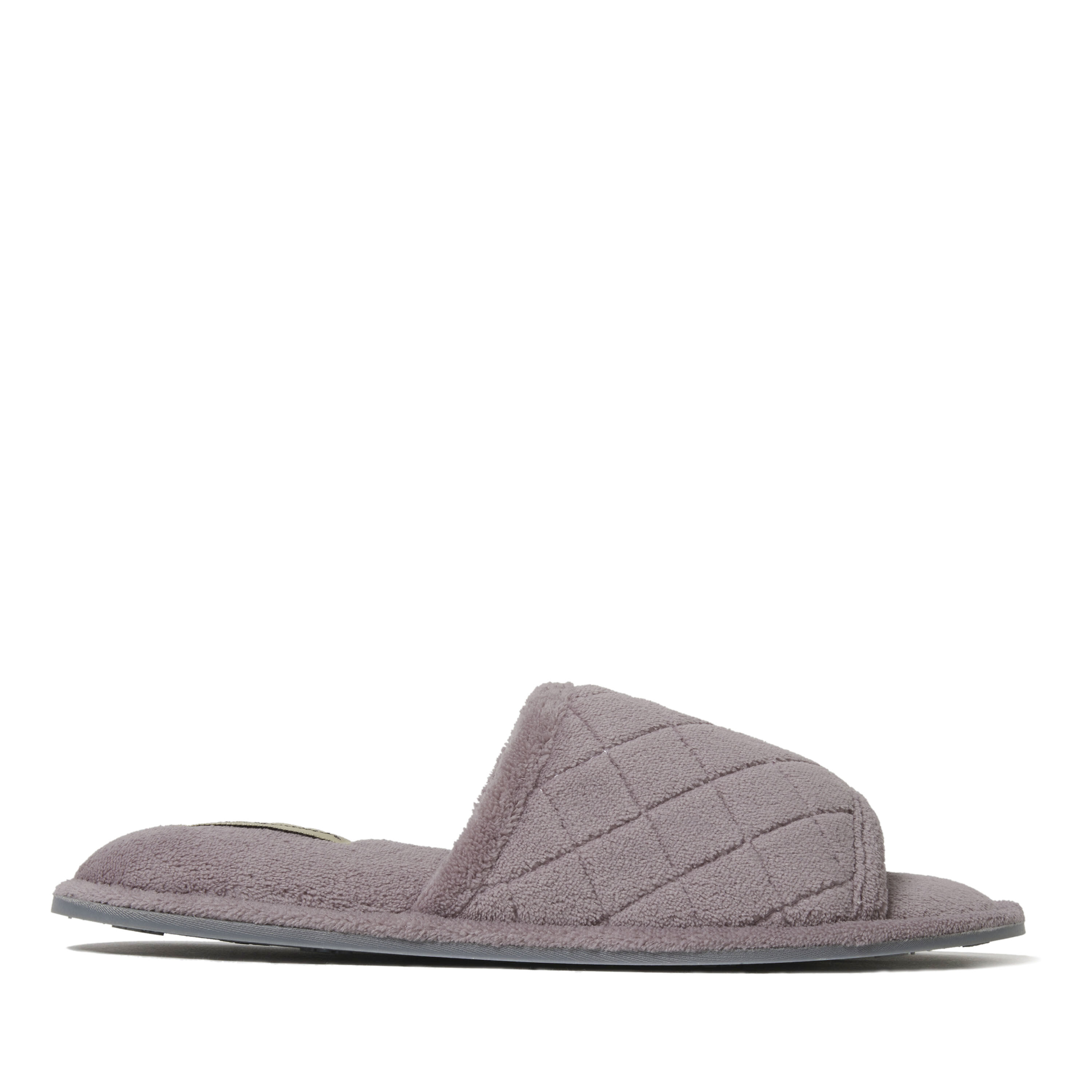 Women's beatrice microfiber terry slide with quilted vamp slipper store