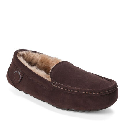 Women's Fireside by Dearfoams Mel Genuine Shearling Moccasin