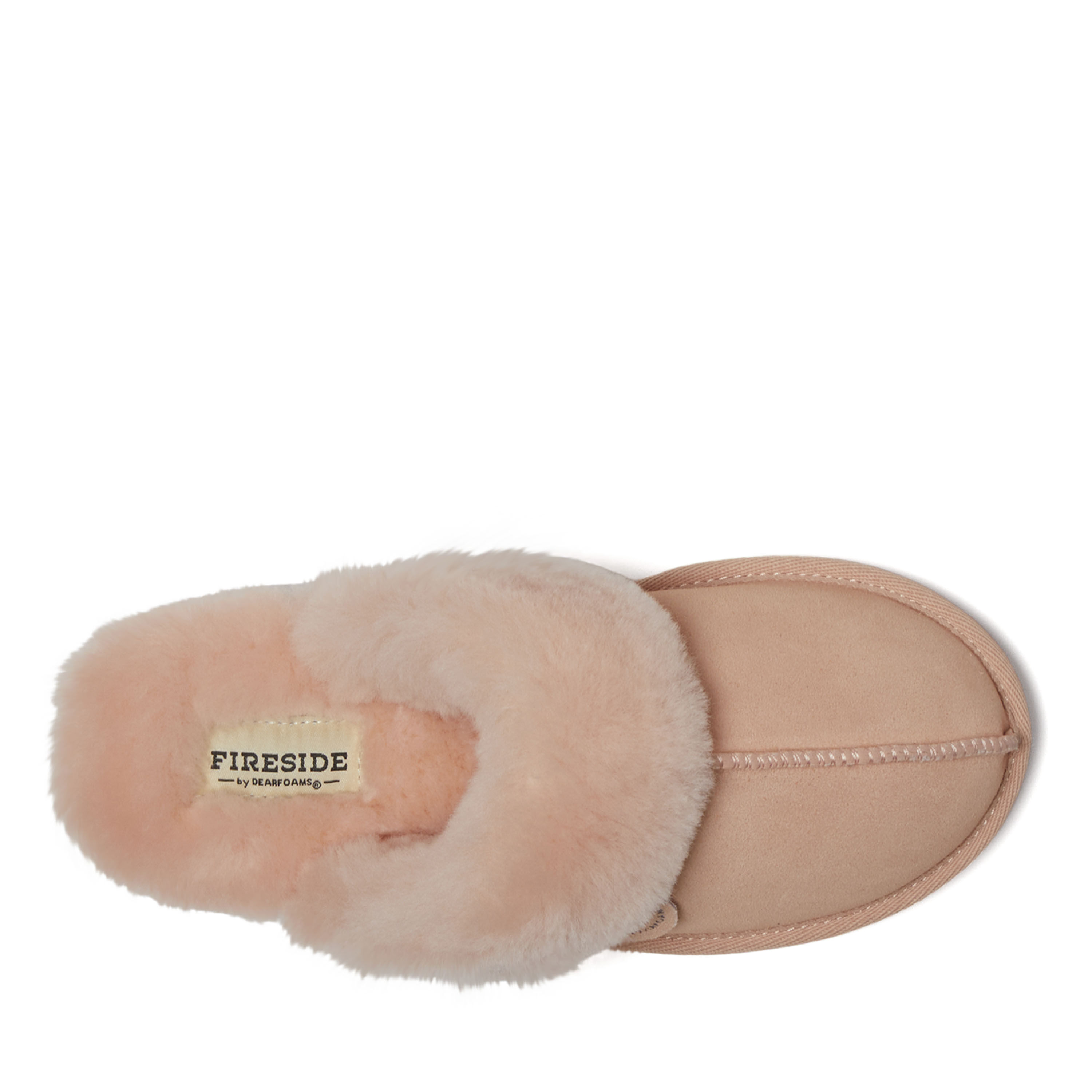 Women's Fireside By Dearfoams Sydney Genuine Shearling Scuff