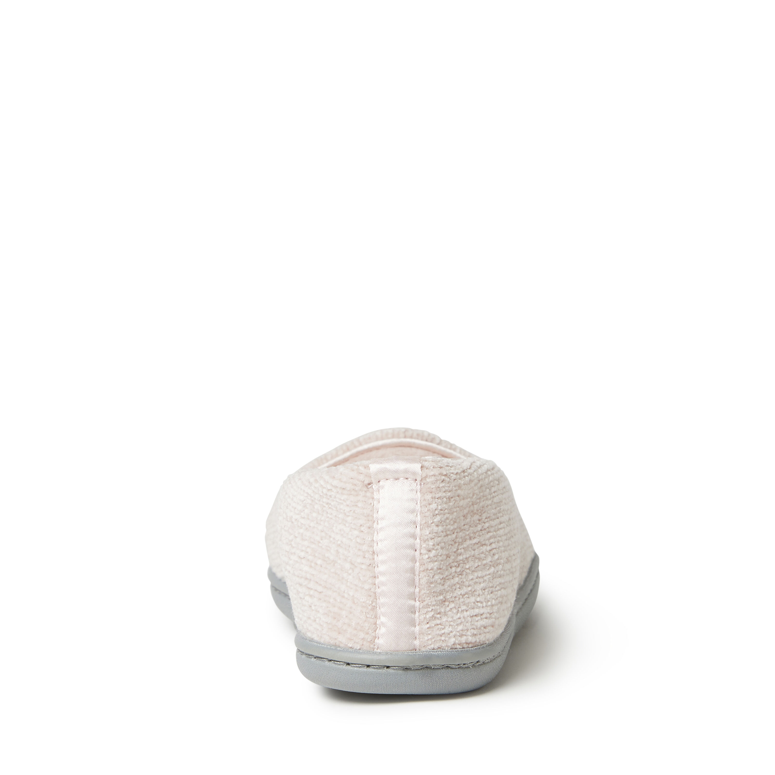 Women's dearfoams chenille shop closed back slippers