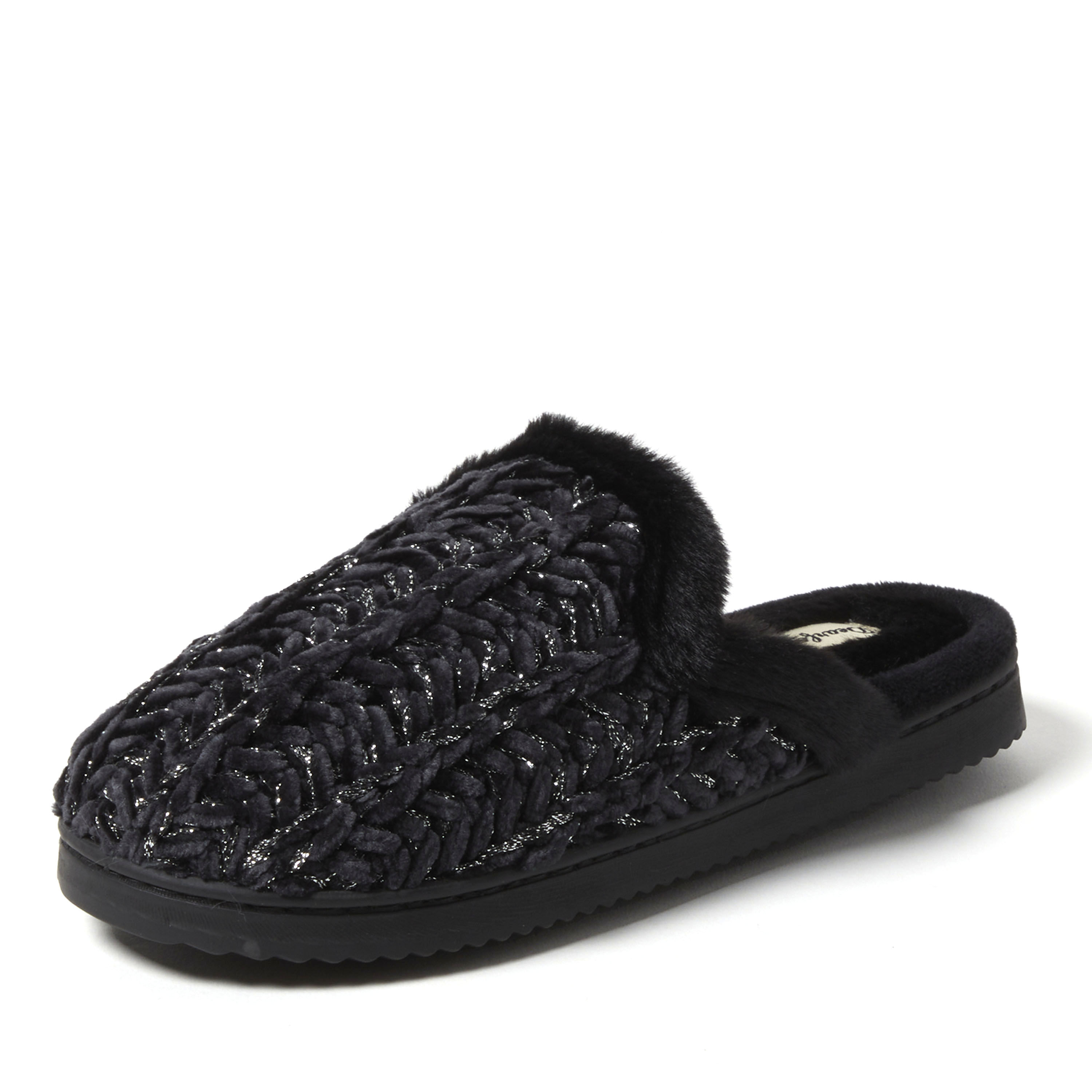 Women's Paris Chenille Shaped Tab Scuff