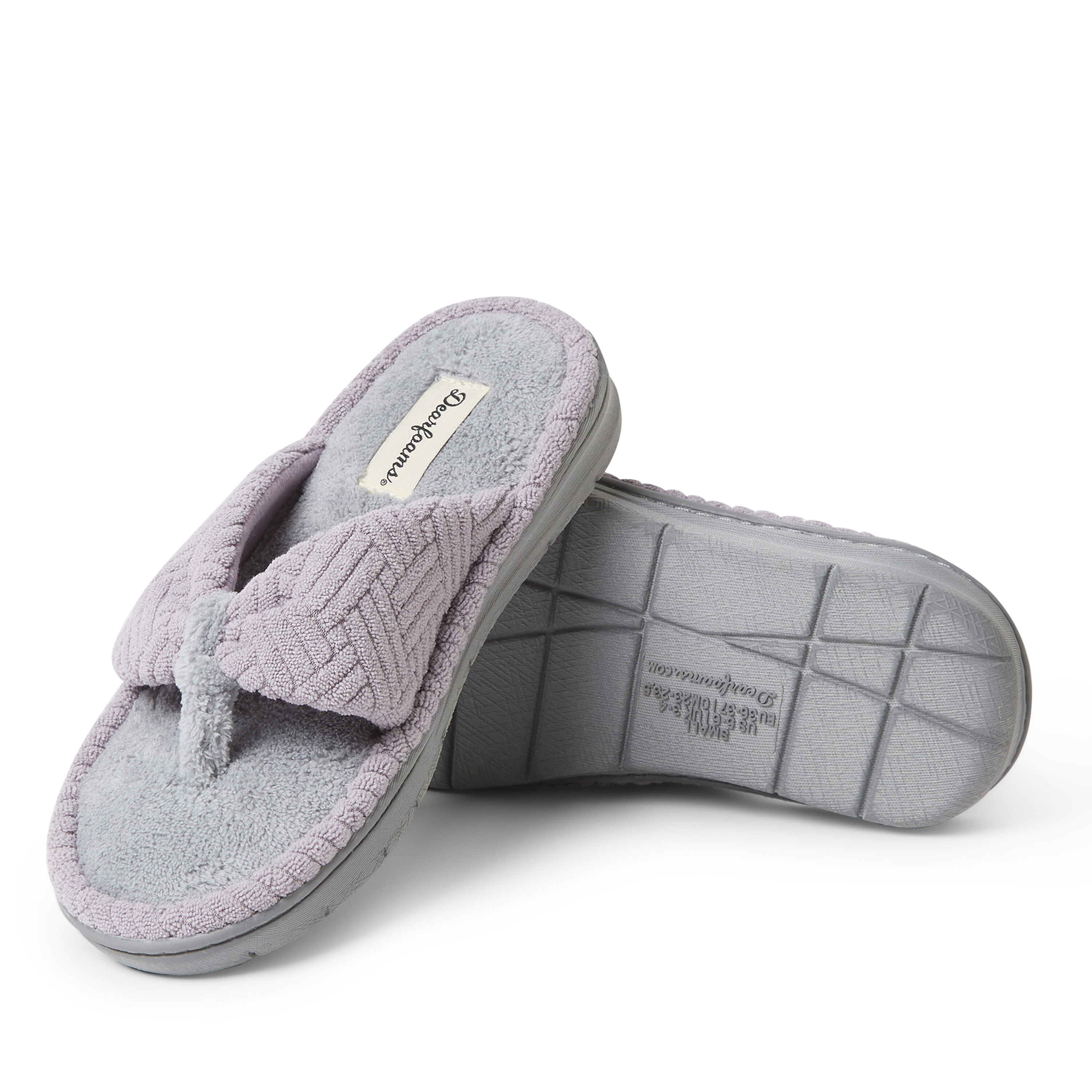 Women's Addison Textured Terry Thong Slipper
