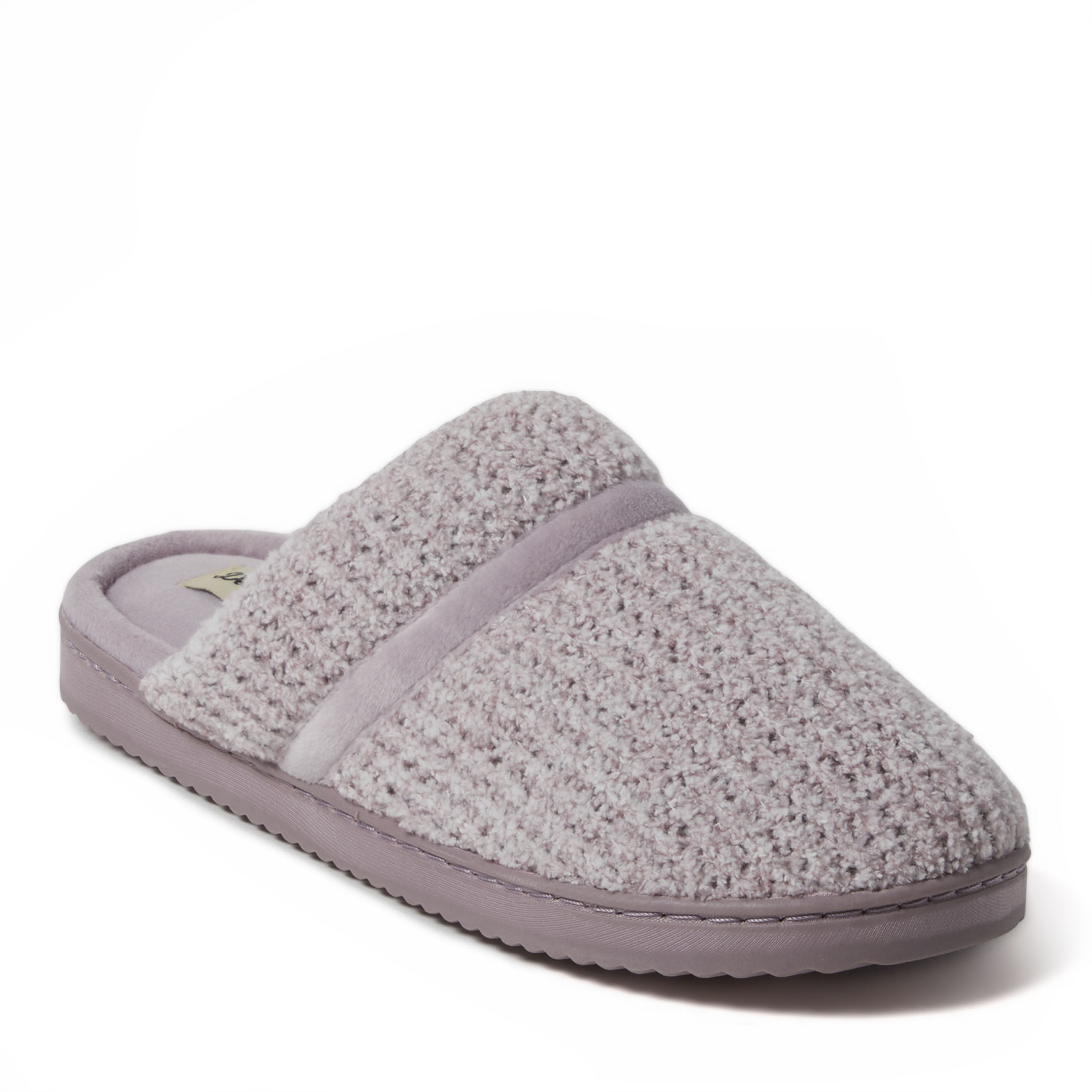dearfoams Women's Serena Marled Chenille Scuff