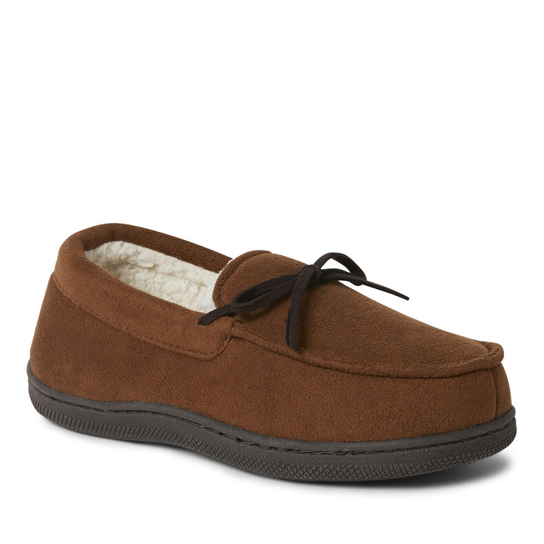 Kids Moccasin with Tie Slipper