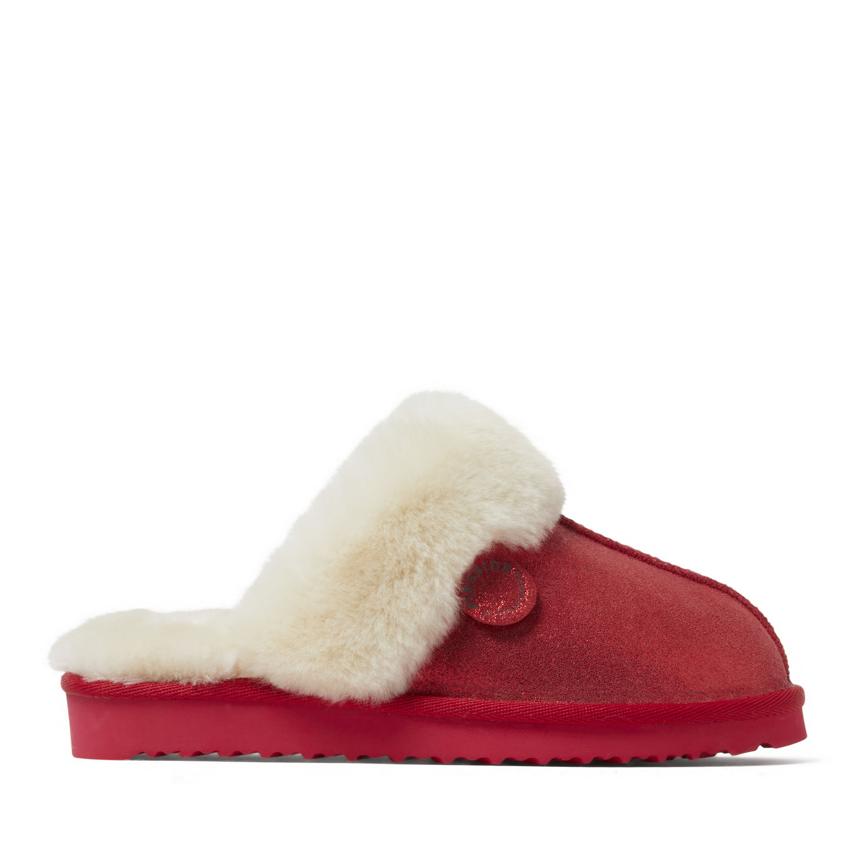 Women's Fireside by Dearfoams Sydney Genuine Shearling Scuff