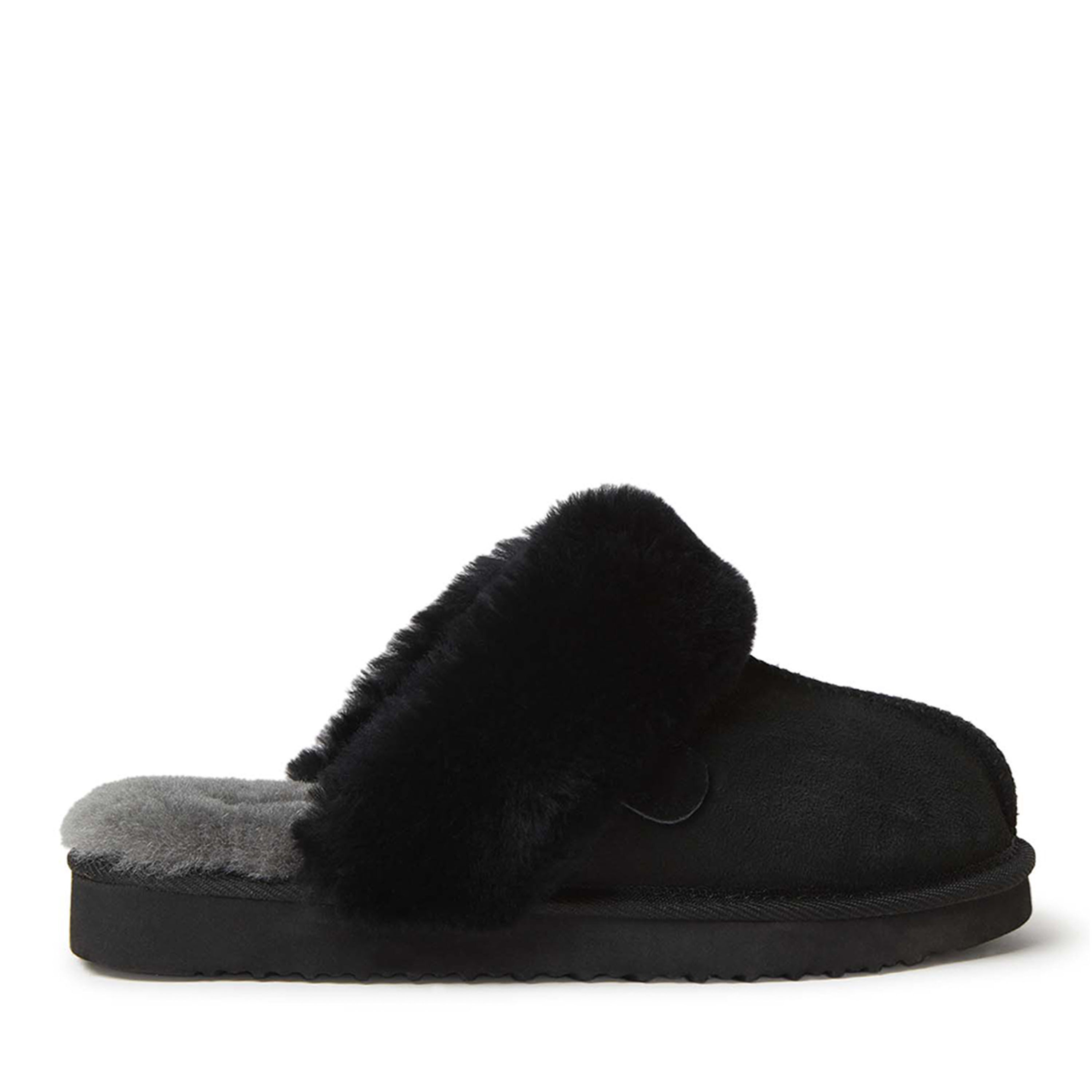 Women's Fireside by Dearfoams Sydney Genuine Shearling Scuff Slipper
