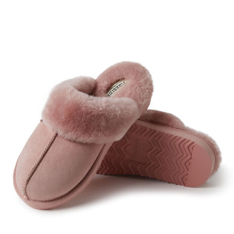 Women's Fireside by Dearfoams Sydney Genuine Shearling Scuff Slipper