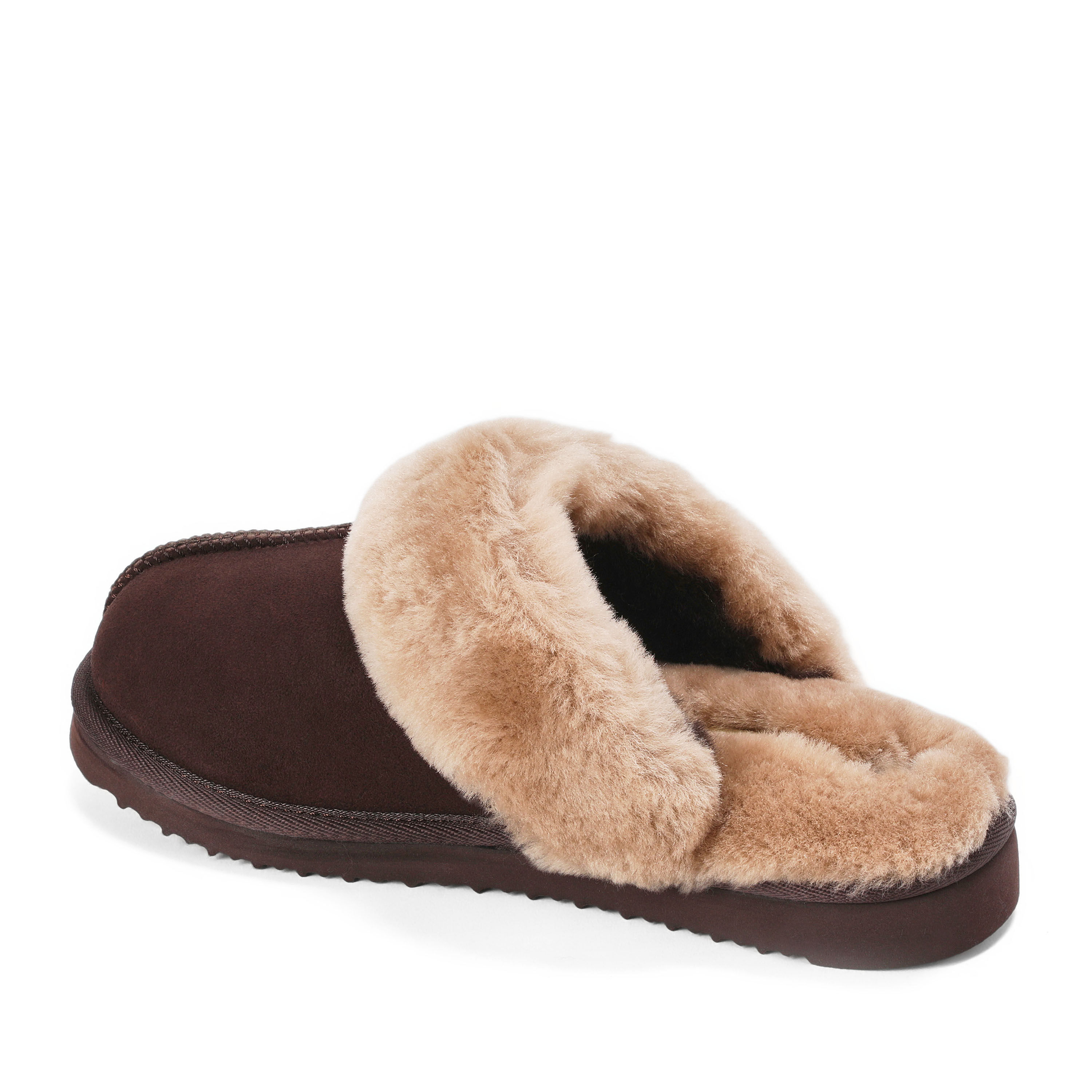 Women's Fireside by Dearfoams Sydney Genuine Shearling Scuff Slipper
