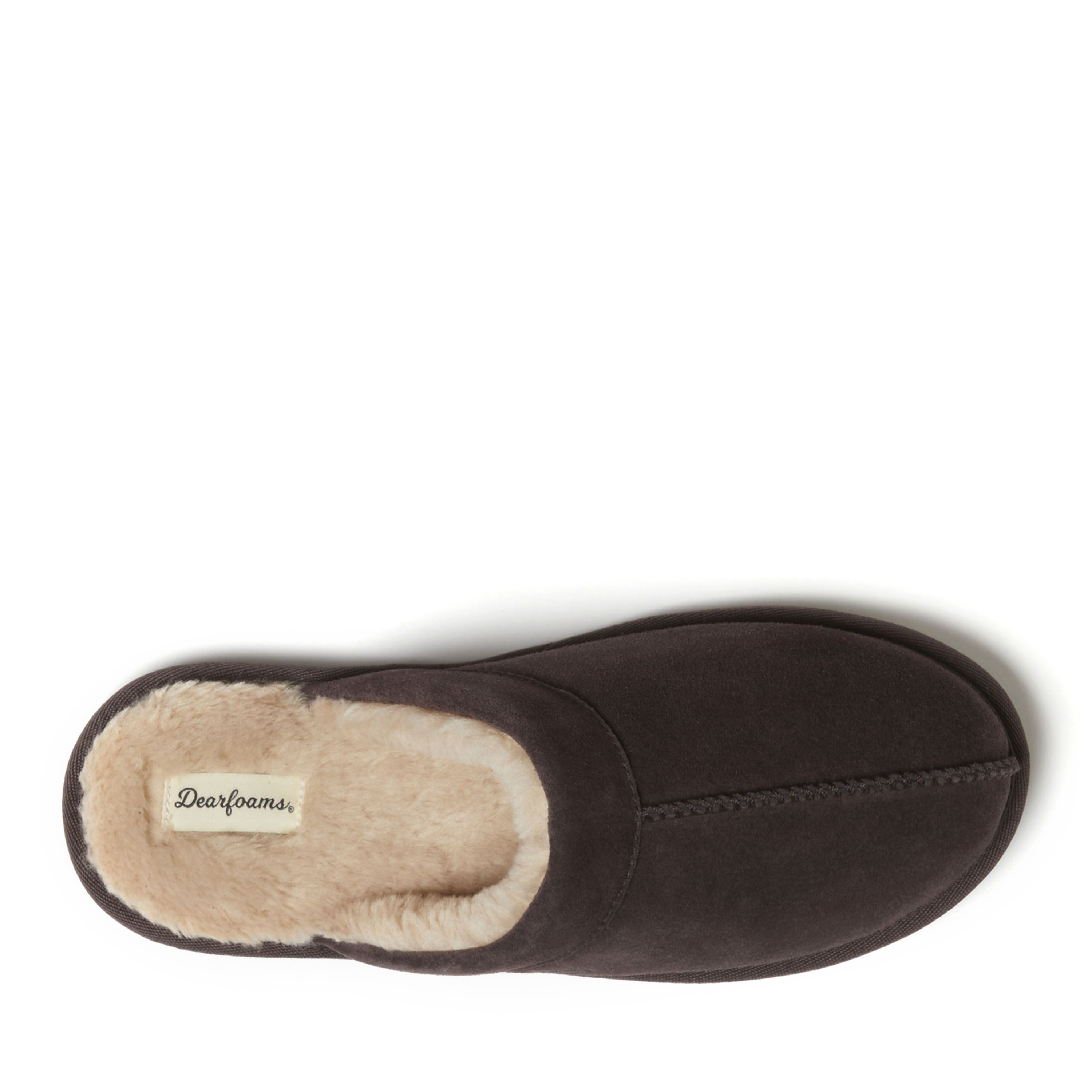 Men's Kirk Genuine Suede Scuff With Prayer Seam