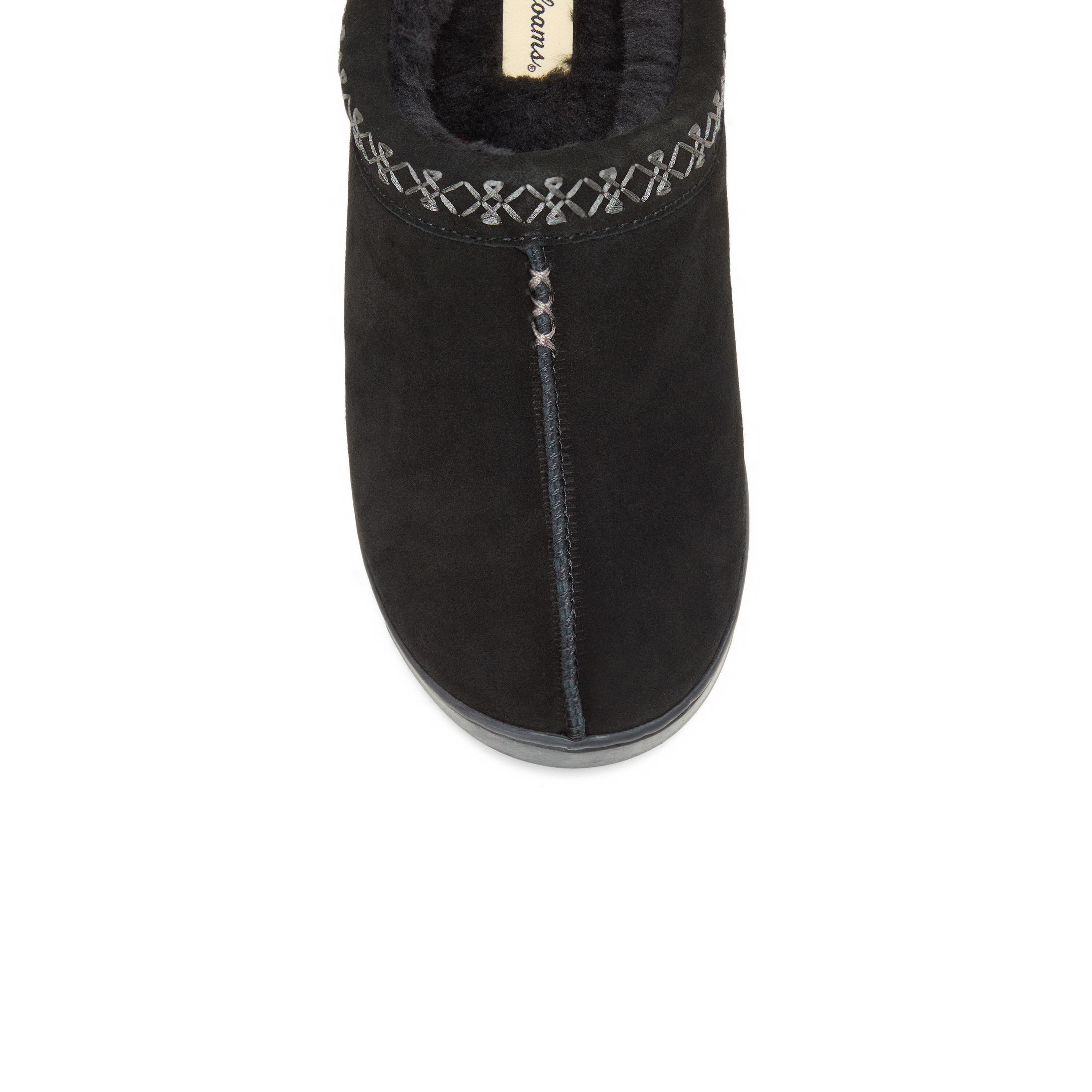 Women's Doreen Genuine Suede Clog with Embroidery
