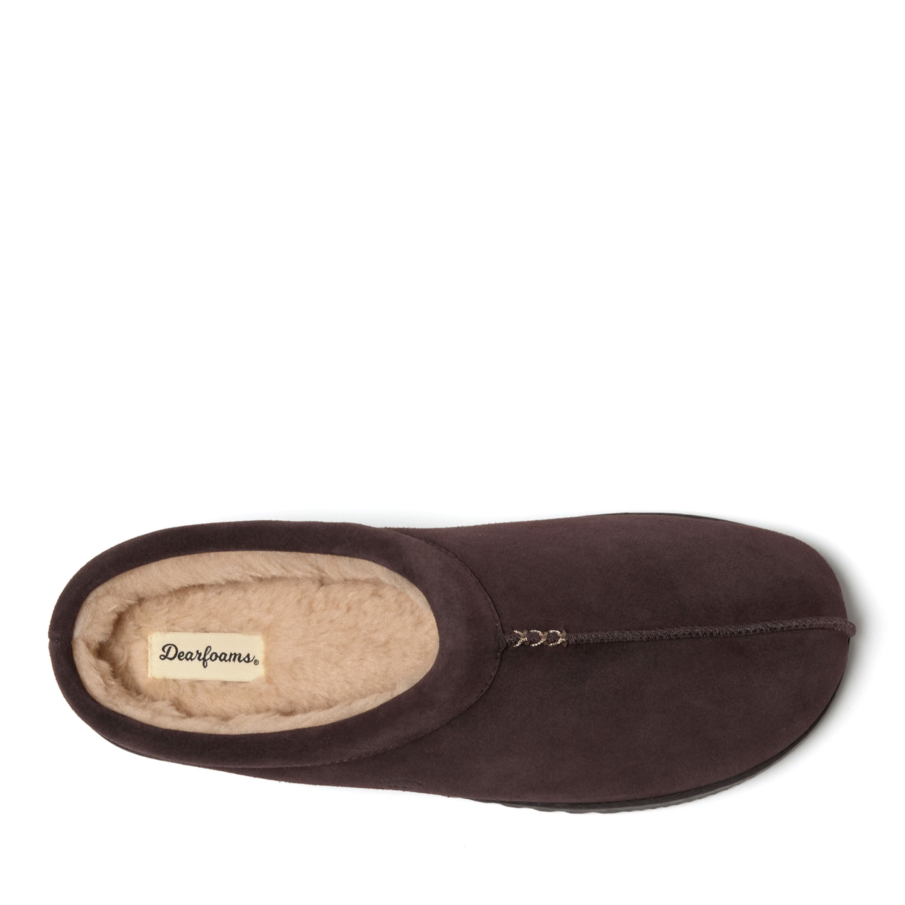 Men's Dean Genuine Suede Clog With Prayer Seam