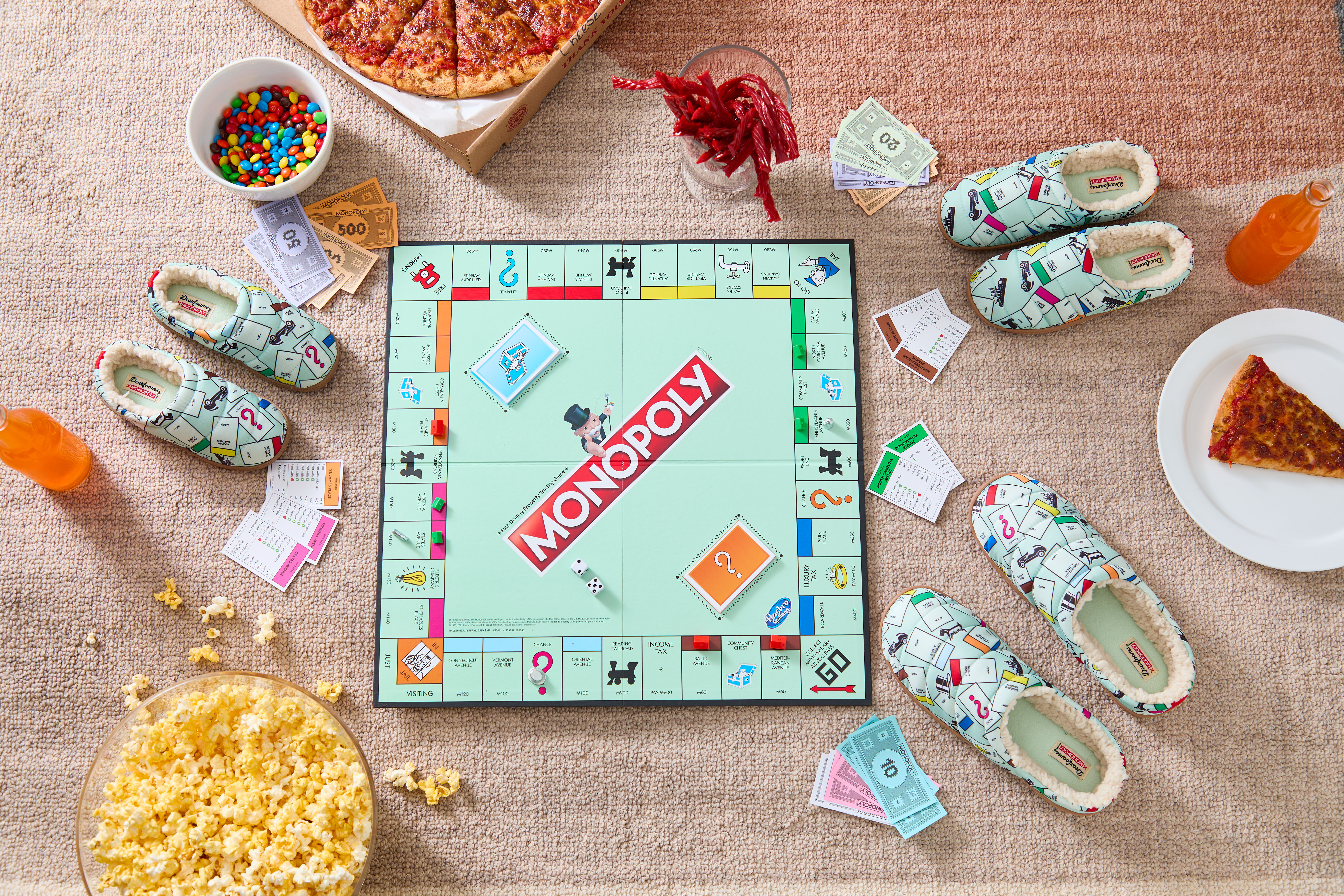 Dearfoams + Monopoly Limited Edition Kids Clog