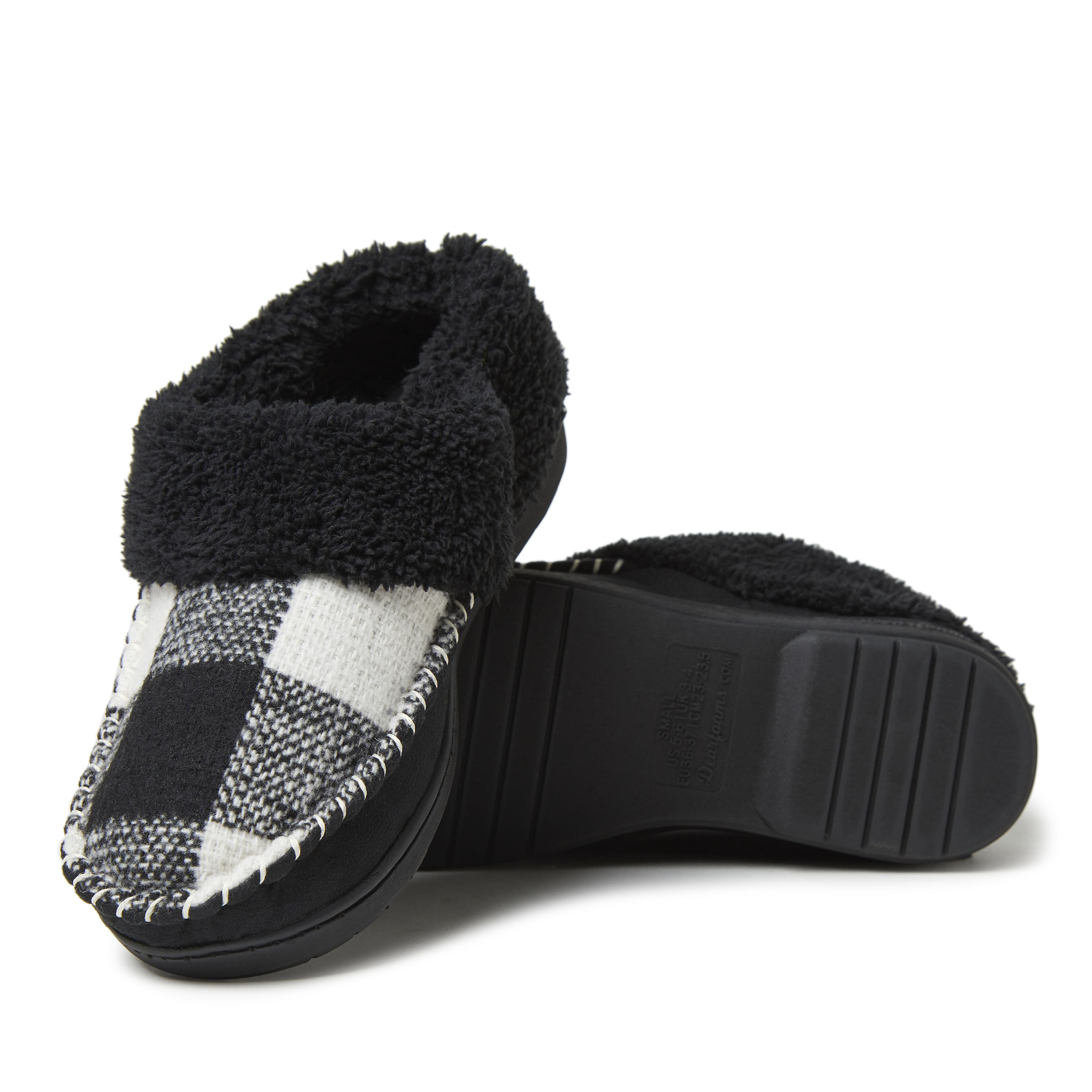 Women's Plaid Clog Slipper