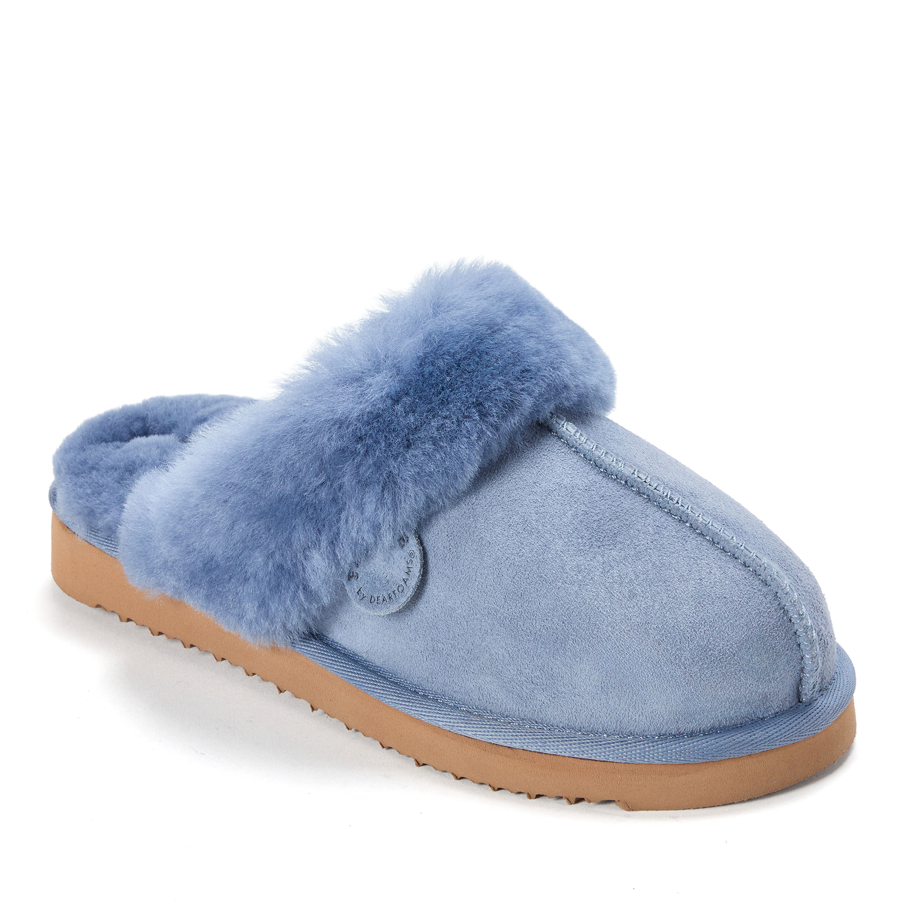 Women's Fireside by Dearfoams Sydney Genuine Shearling Scuff Slipper