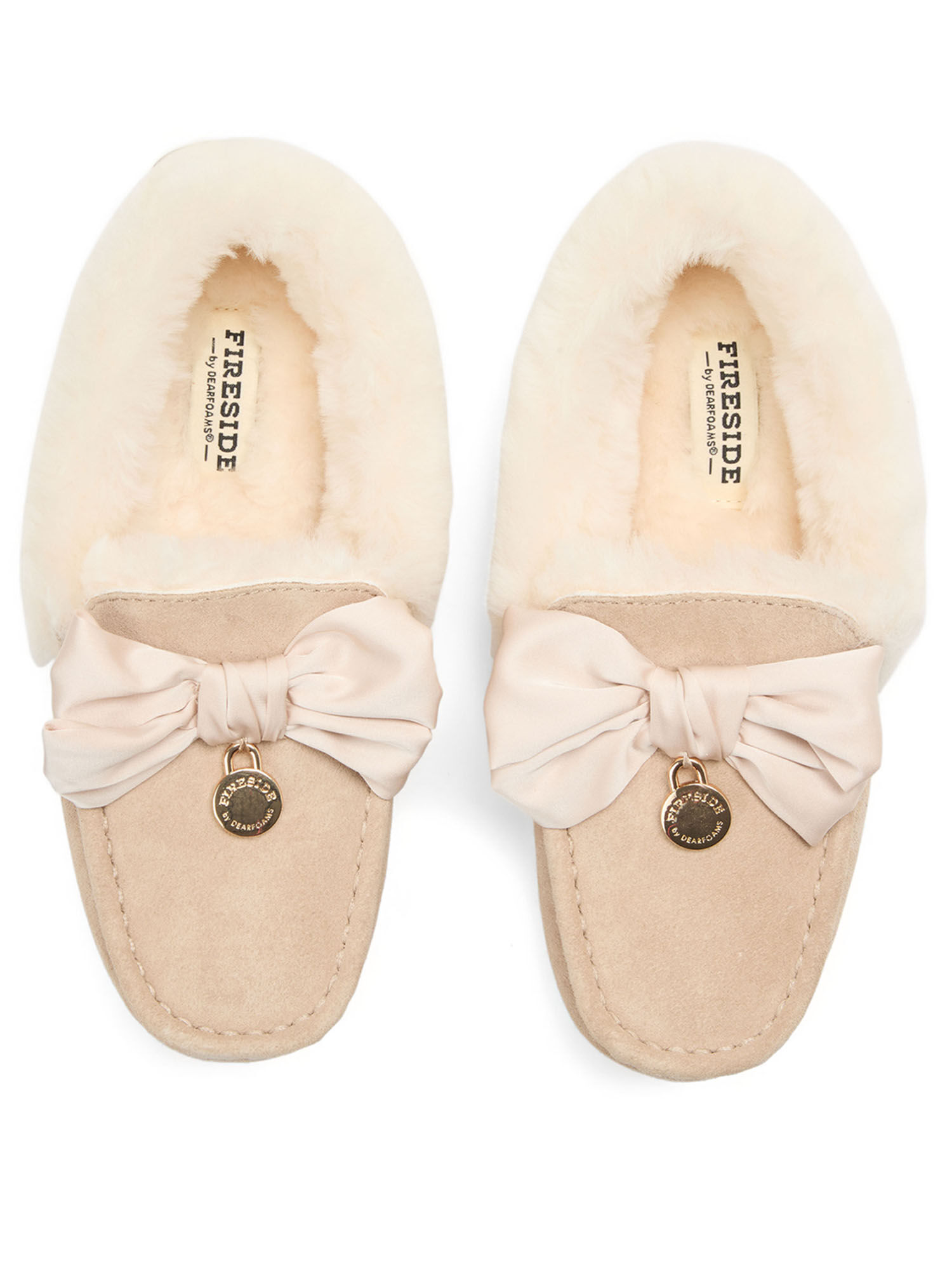 Women's Mel Dream Bow Genuine Shearling Moccasin